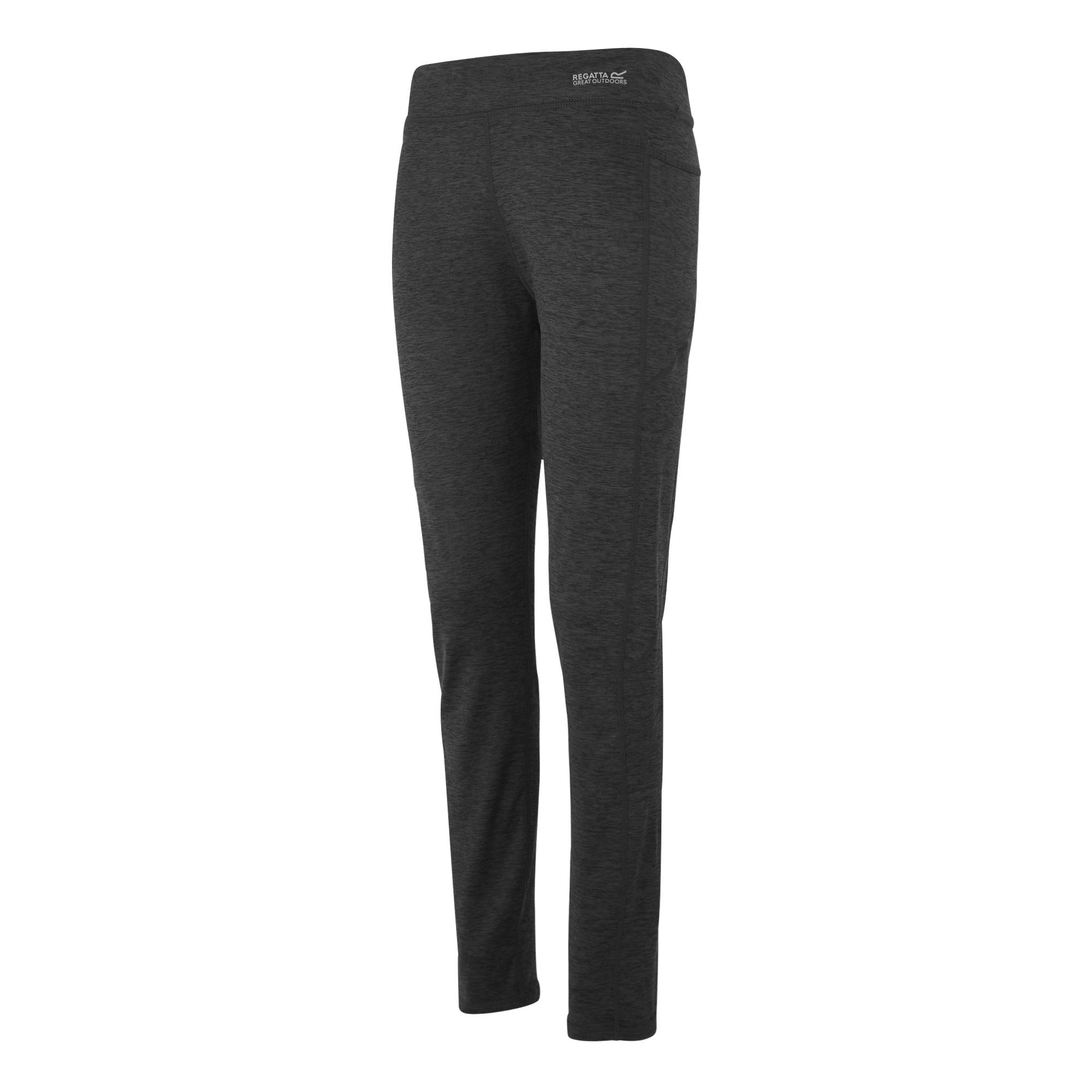 Regatta Women's Grey Holeen Ii Winter Leggings - Seal Marl - Seal Marl - 14L - 93% Polyester/7% Elastane