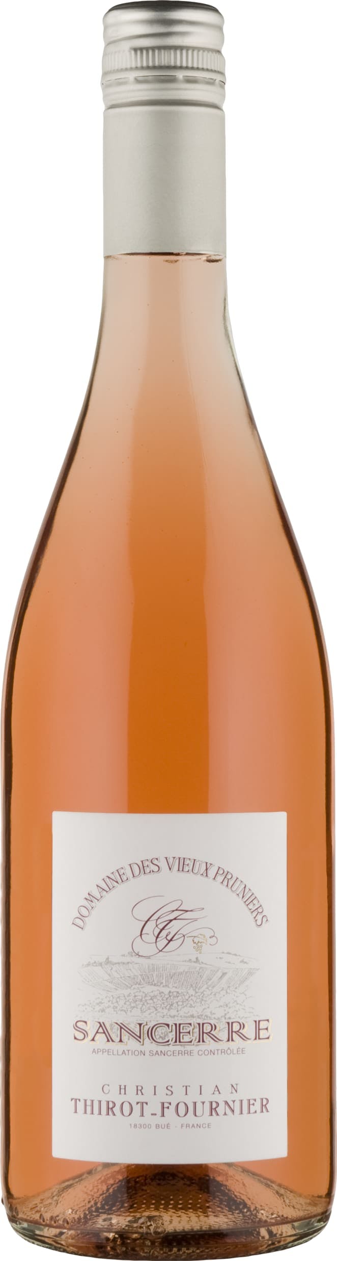 Various Wine Light/Red Vieux Pruniers Sancerre Rose 2024 75Cl - Pack Of 6