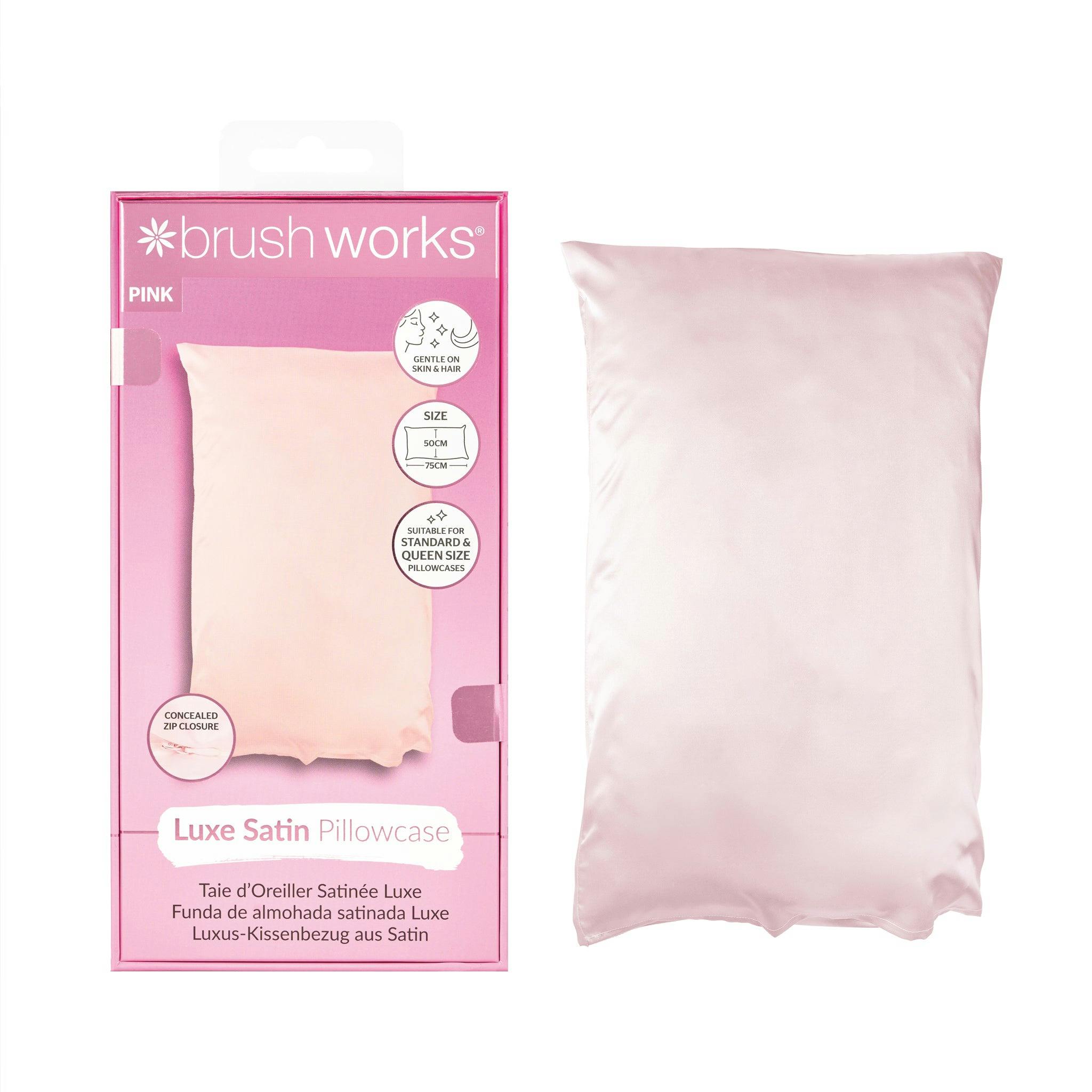 Debenhams Women's Pink Luxe Satin Pillowcase In - Image 6