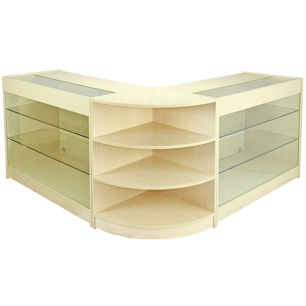 Rackhams Pulsar Maple Shop Counter & Retail Display Set