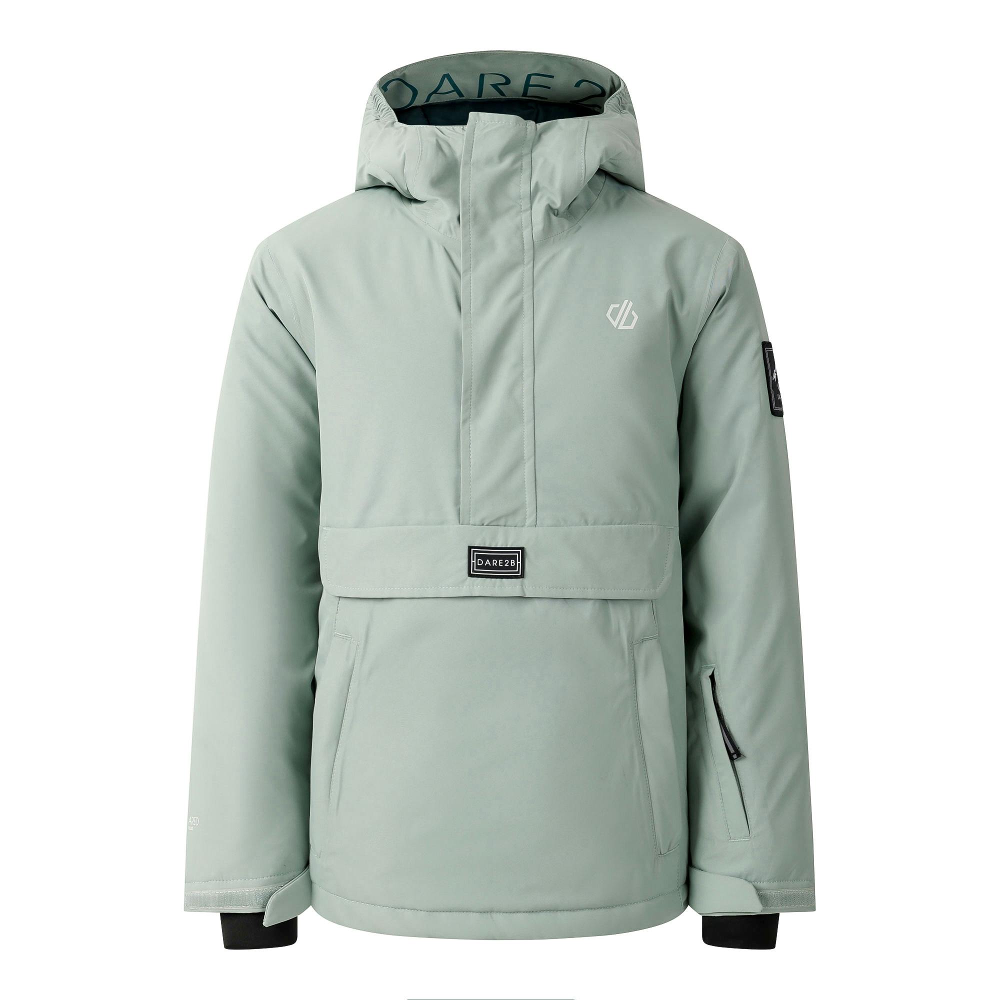 Dare 2B Green Childrens/Kids Freehand Ii Ski Jacket - Glacier - 11-12 Years - Glacier - 100% Recycled Polyester