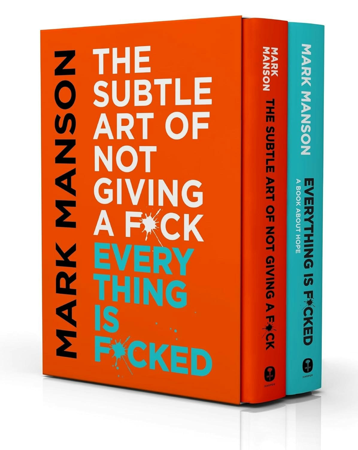 Harpercollins The Subtle Art Of Not Giving A F*Ck / Everything Is F*Cked Box Set By Mark Manson