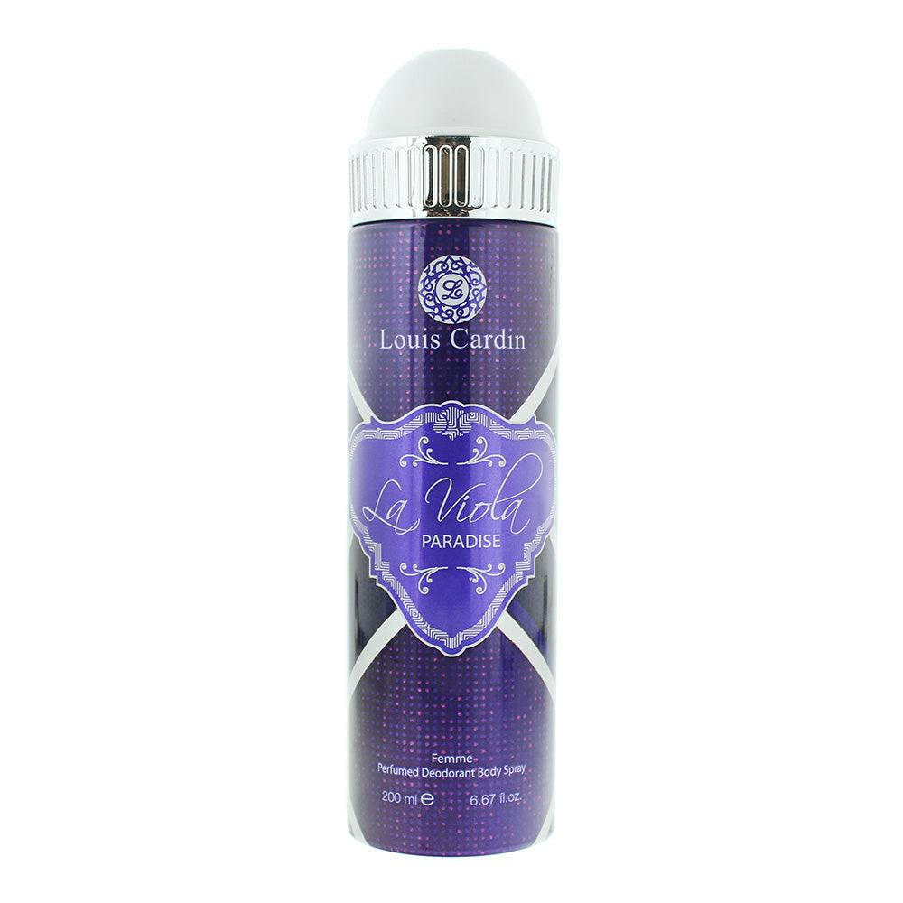 Louis Cardin La Viola Paradise Perfumed Deodorant Body Spray 200Ml - Image 7