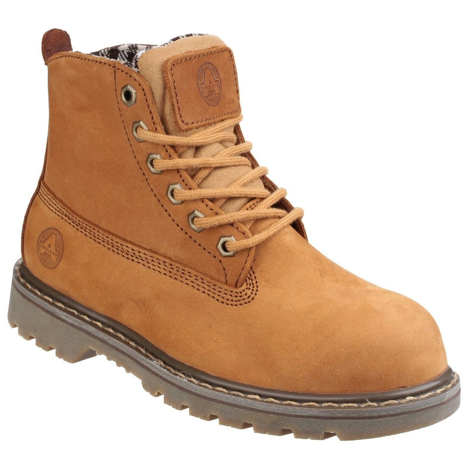 Amblers Safety Women's Fs103 Safety Boots In Tobacco - Size 7