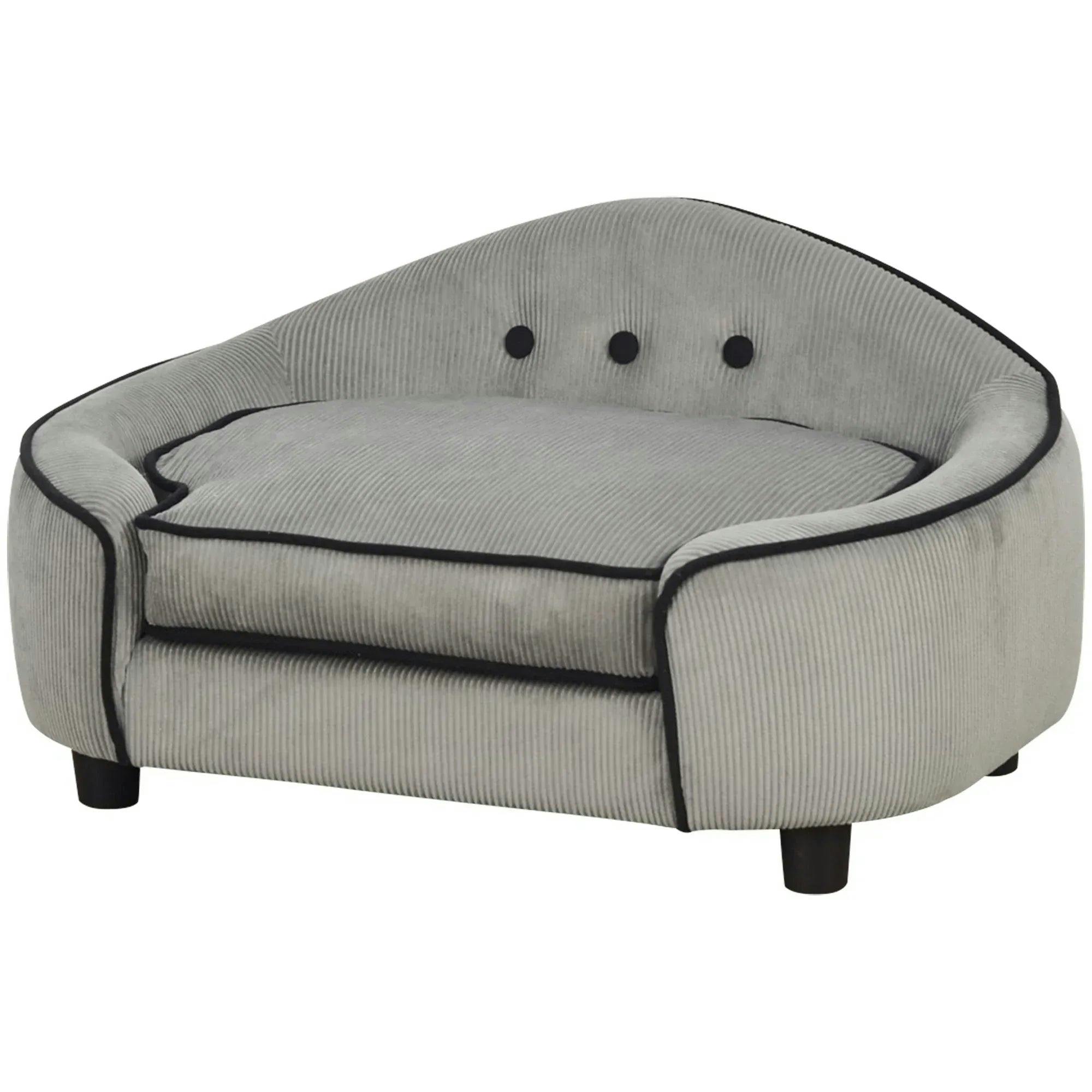 B&Q - Dog Sofa Puppy Chair Kitten Bed Lounge W/ CushionFor Xs And S Dogs - Image 7
