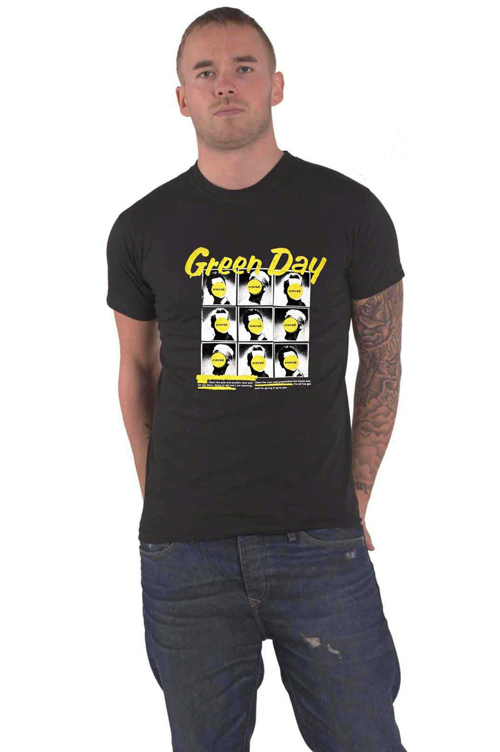 Paradiso Clothing Unisex Green Day Nimrod T Shirt - L