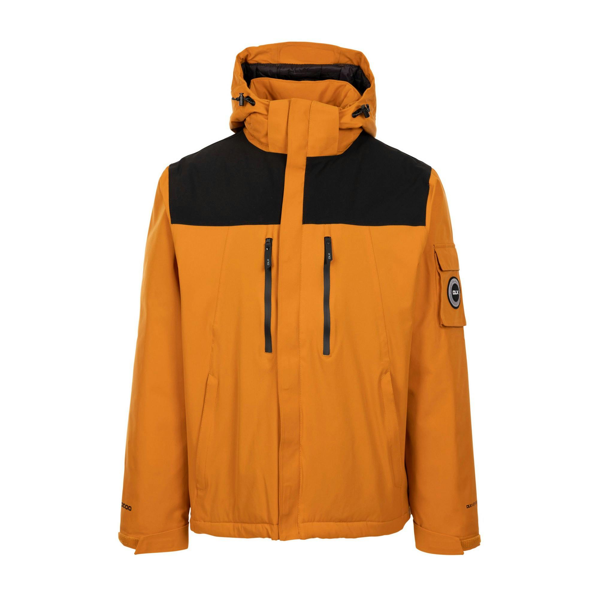 Trespass Men's Jenkins Dlx Padded Jacket - Ginger - Xl - Ginger - 90% Polyester/10% Tpr