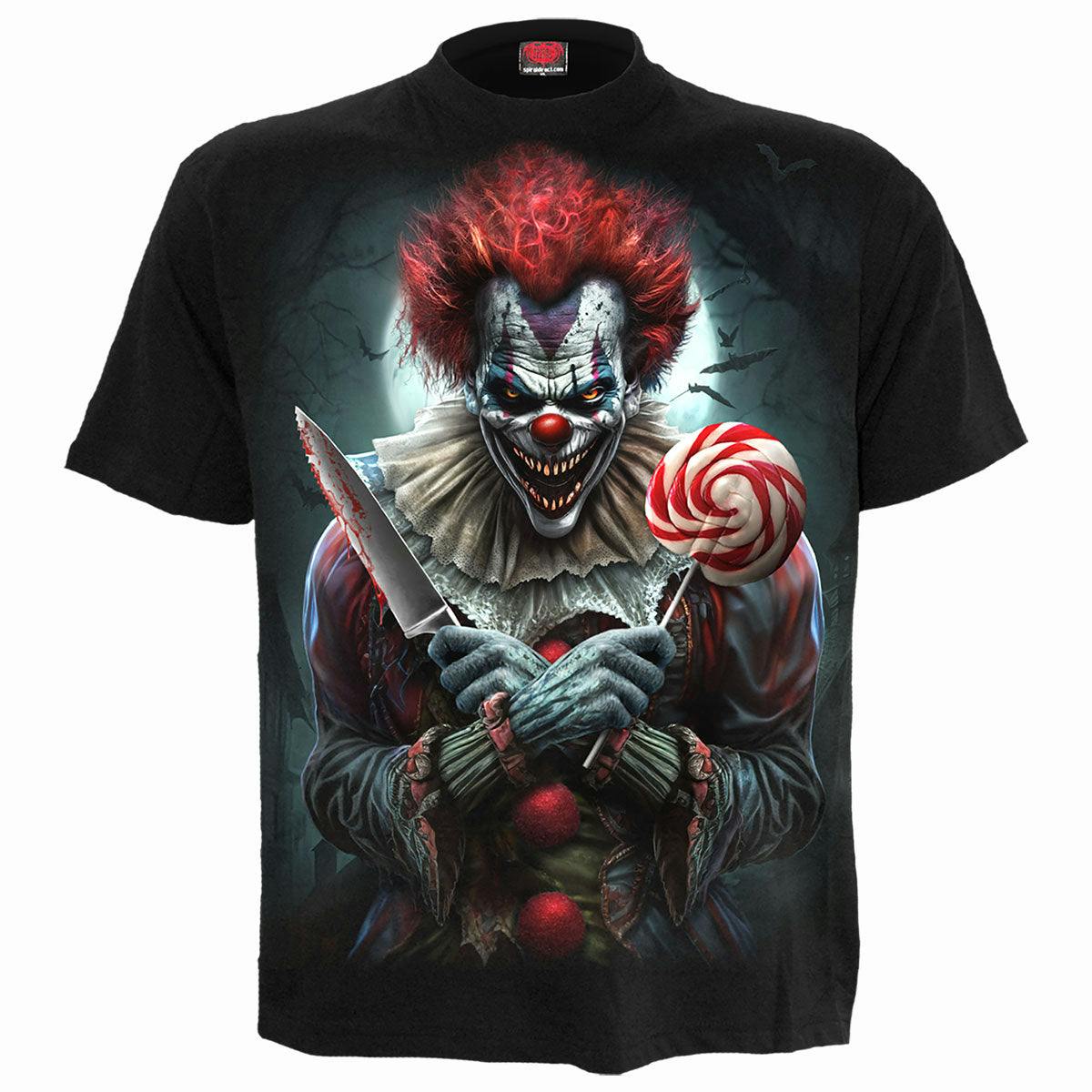 Spiral Direct Black Trick Or Treat - T-Shirt - L - Digital