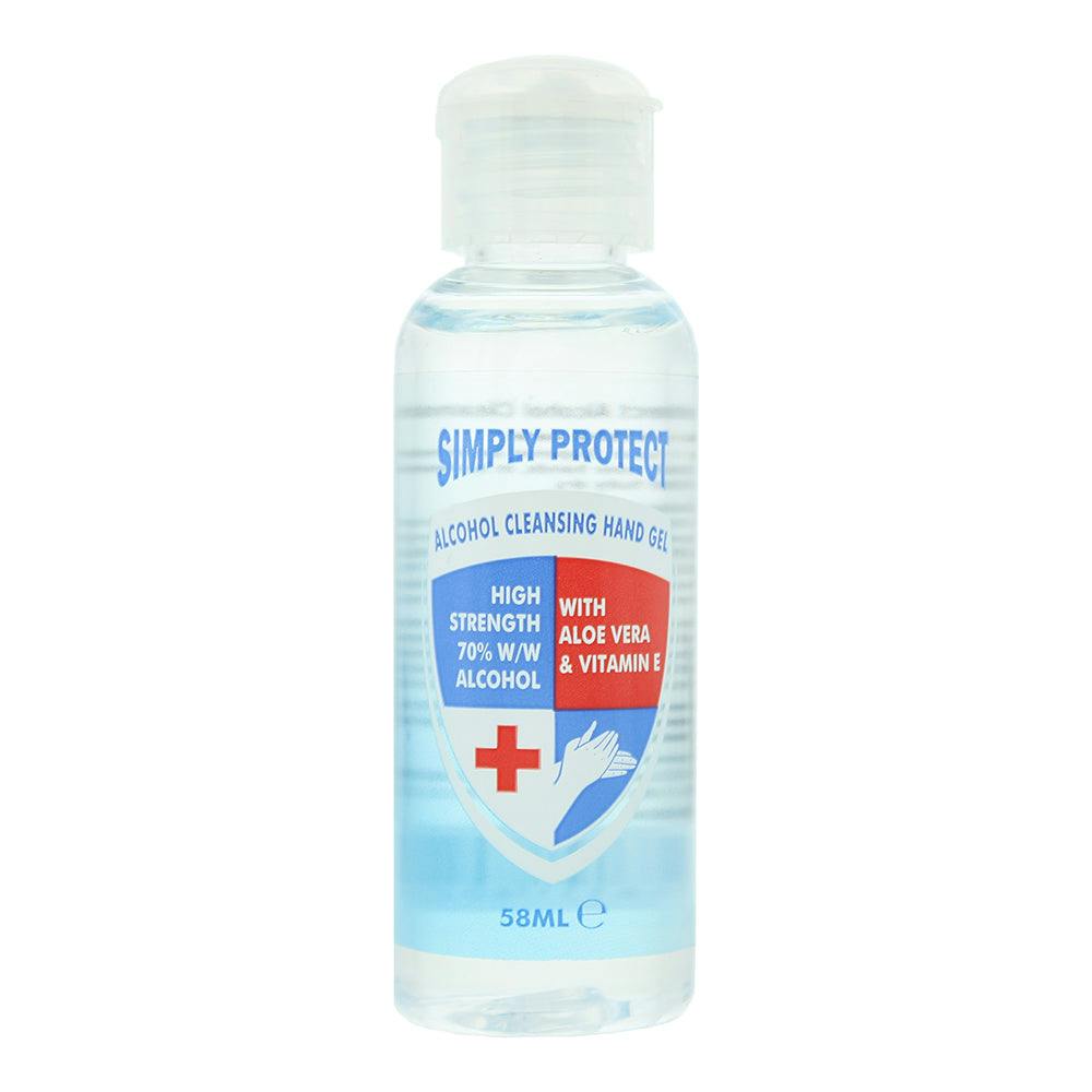 Simply Protect Alcohol Cleansing Hand Gel 58Ml