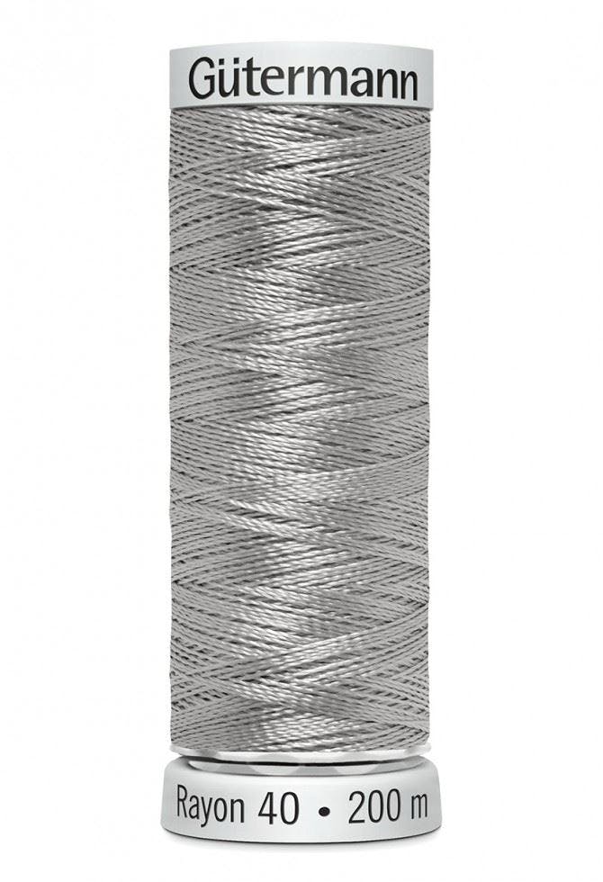Gutermann No 40 Sulky Rayon Embroidery Thread 200M Rayon Thread Suitable For Embroidery - 1327 - 200 Metres