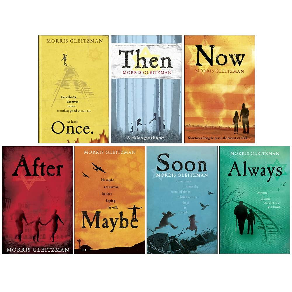 Various Publishers Boys Morris Gleitzman Once Series Collection 7 Books Set (Once, Then, Now, After, Maybe, Soon, Always)
