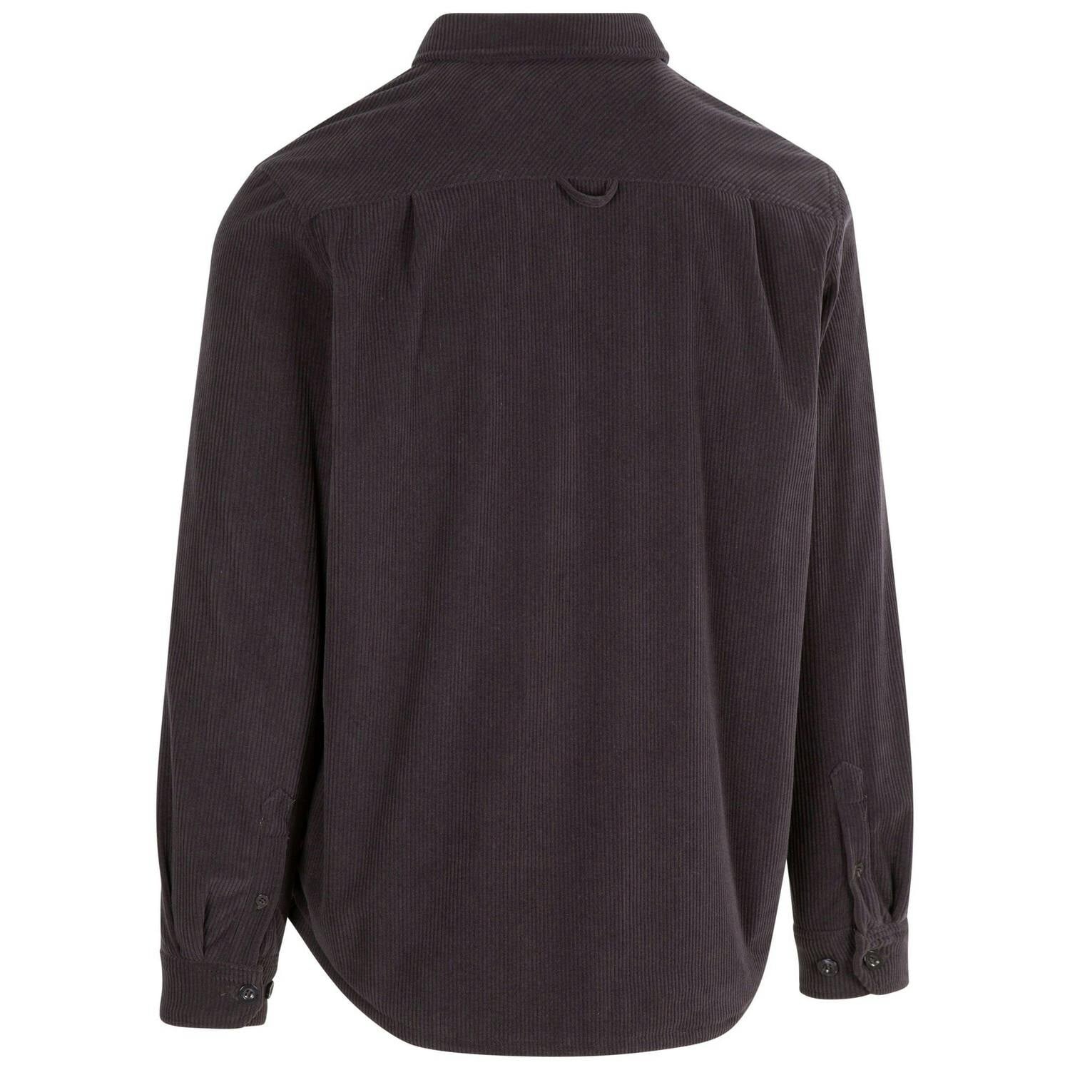 Trespass Men's Dark Grey Dattin Shirt In | : Large - Image 2