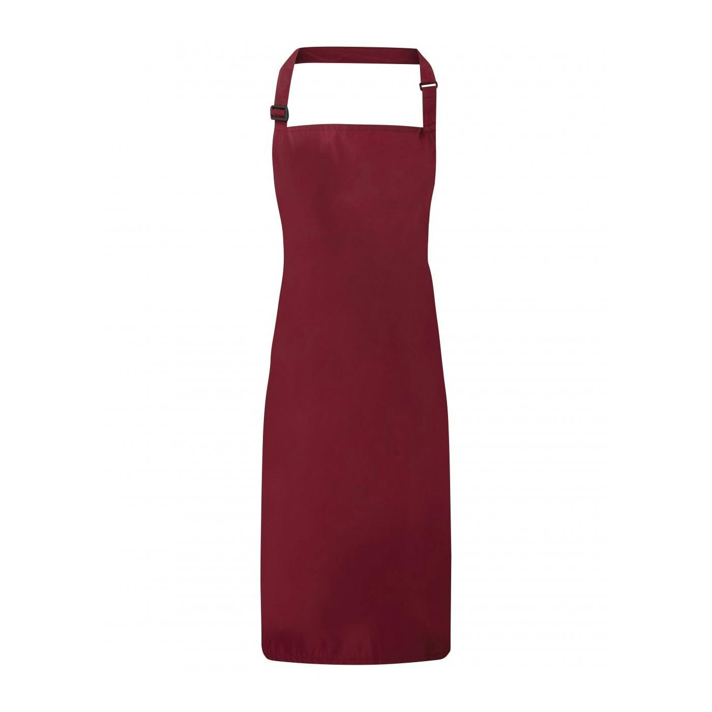 Premier Waterproof Full Apron - Burgundy - Image 4