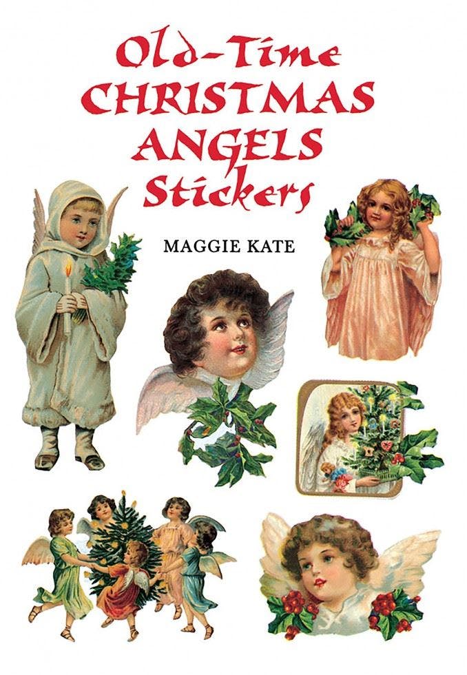 Search Press Old-Time Christmas Angels Stickers - Kate - Dover Stickers - Image 3