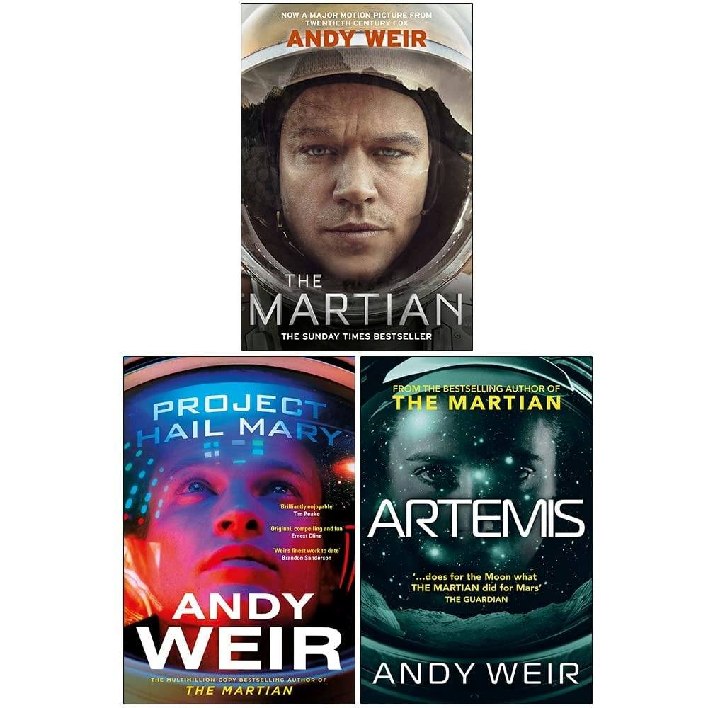 Andy Weir (The Martian, Artemis & Project Hail Mary) 3 Books Set-Fiction-PB - Image 9