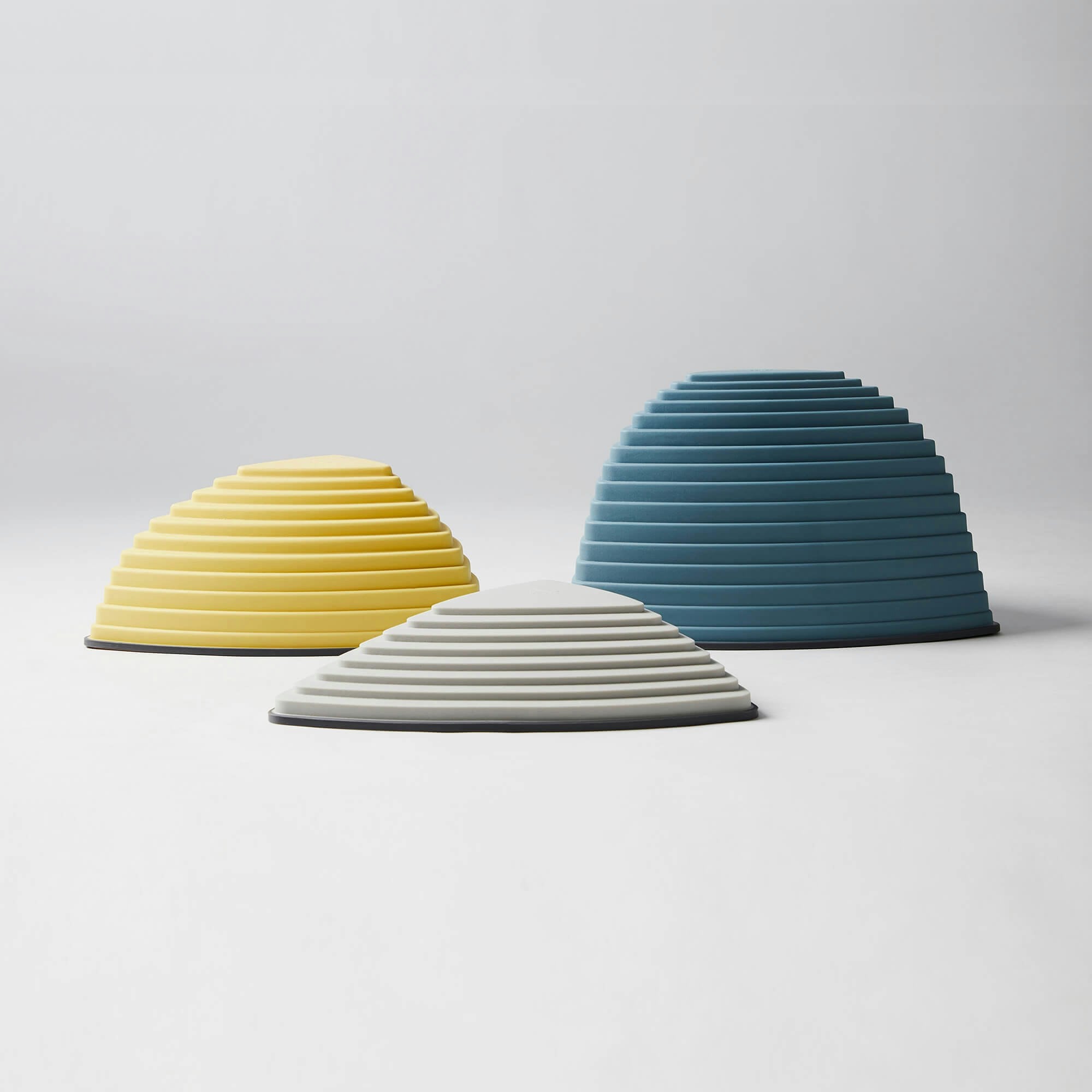 Gonge Yellow/Grey/Blue Hilltops - Pastels