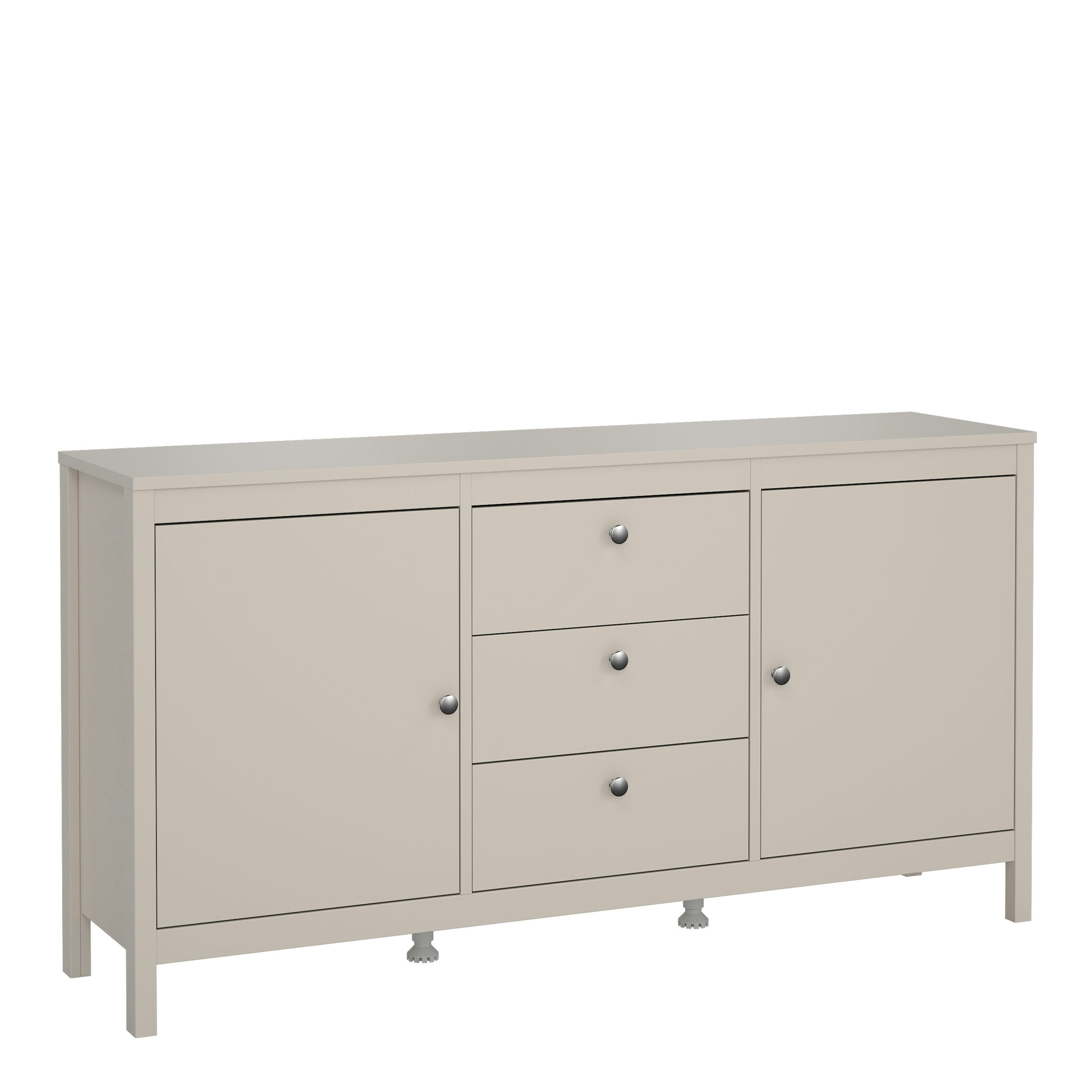 Furniture To Go Madrid Sideboard 2 Doors + 3 Drawers In Cashmere - Cashmere - 151.4 - 1