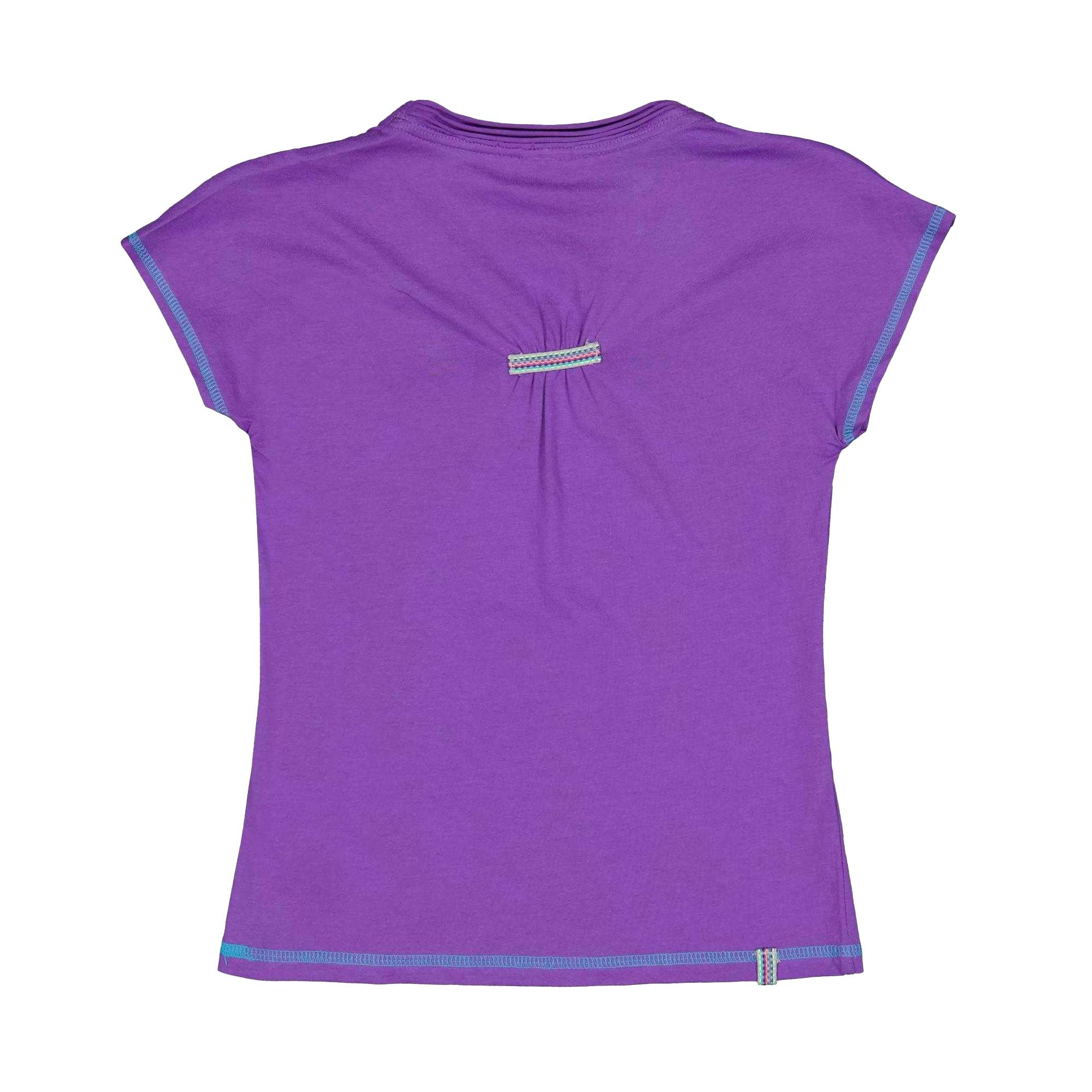 Puma Purple Kids Wave Splash Regular T-Shirt - 9-10 Years - 100% Cotton