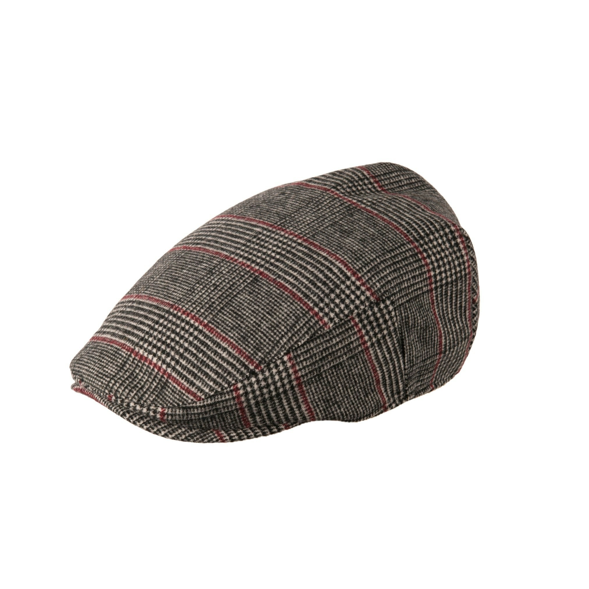 Heritage Traditions Arthur Tweed Kids Flat Cap - Age 3-4 Yrs - Prince Of Wales Check