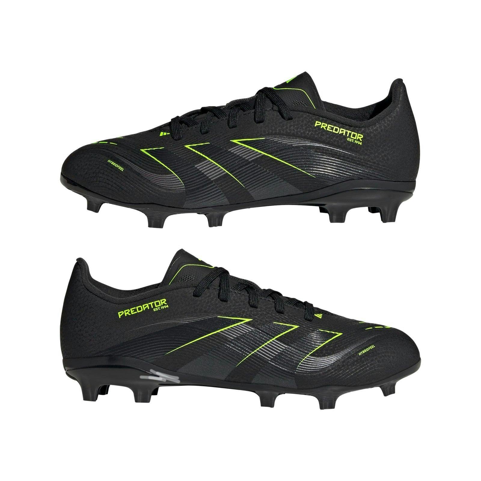 Adidas Boys / Girls Junior Football Boots Predator League Fg / Mg Ji1122 - Uk Kids 10 Eu 28