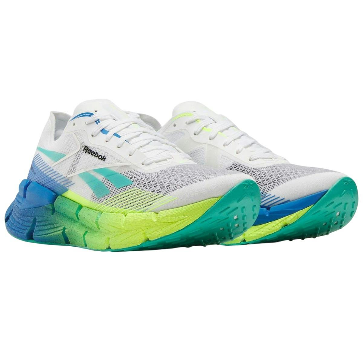 Reebok Men's White Floatzig 1 Trainers - 8.5 Uk - 100% Mixed