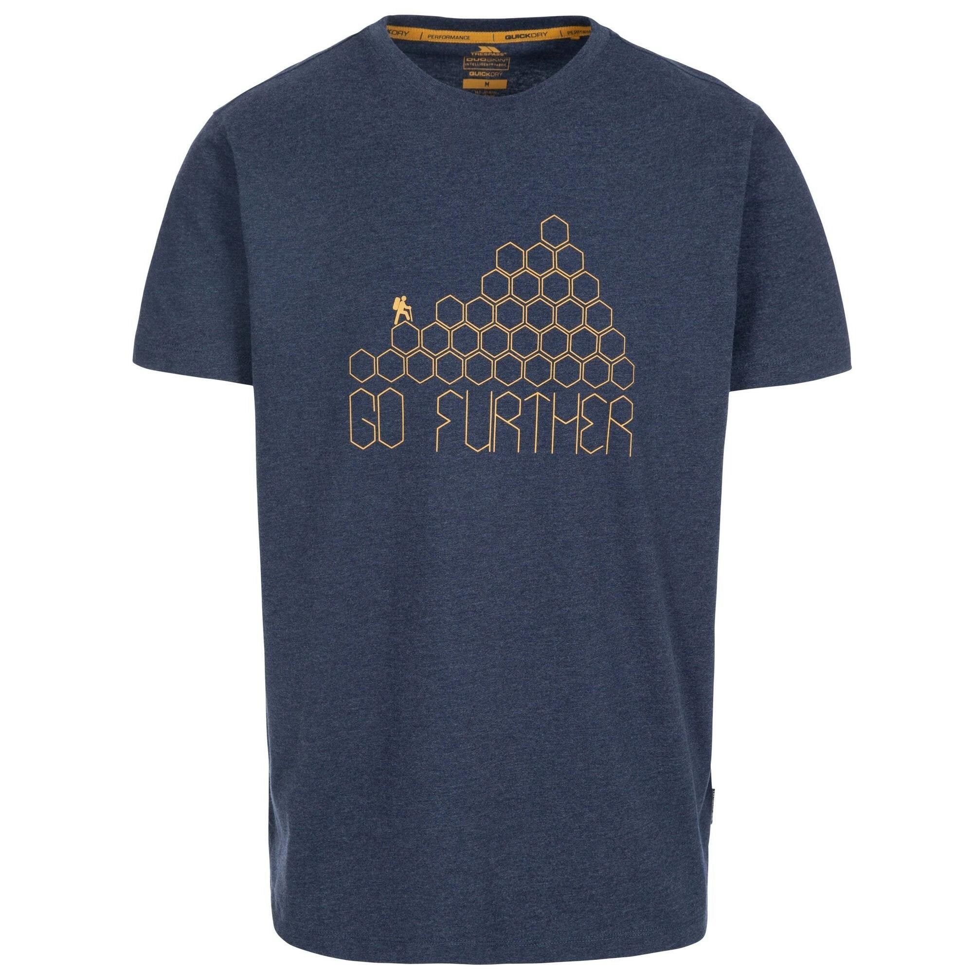 Trespass Mens Buzzinley T-Shirt - Navy - Size Small - Image 3