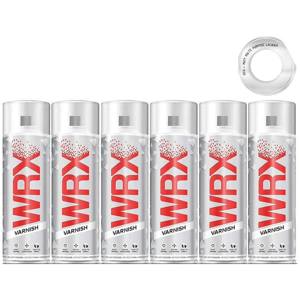 WRX 2 X Spray Paint 400 ml - Matt Multi Purpose Lacquer 001 - Image 8