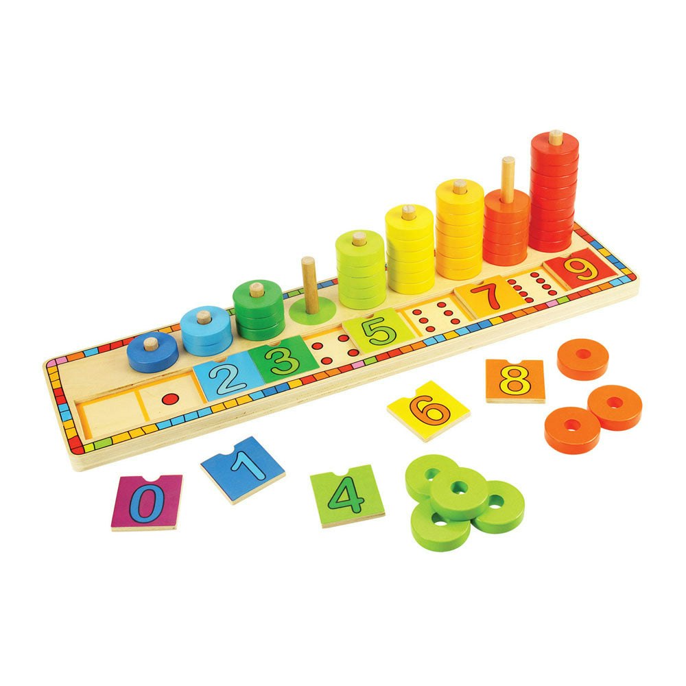 Bigjigs Toys Wooden Learn To Count Toy