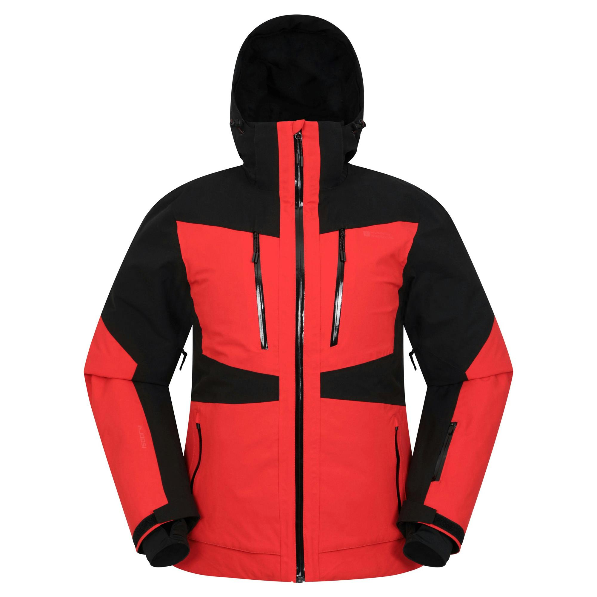 Mountain Warehouse Men's Red Intergalactic Extreme Ski Jacket - Active - Xs - Active - 100% Polyester