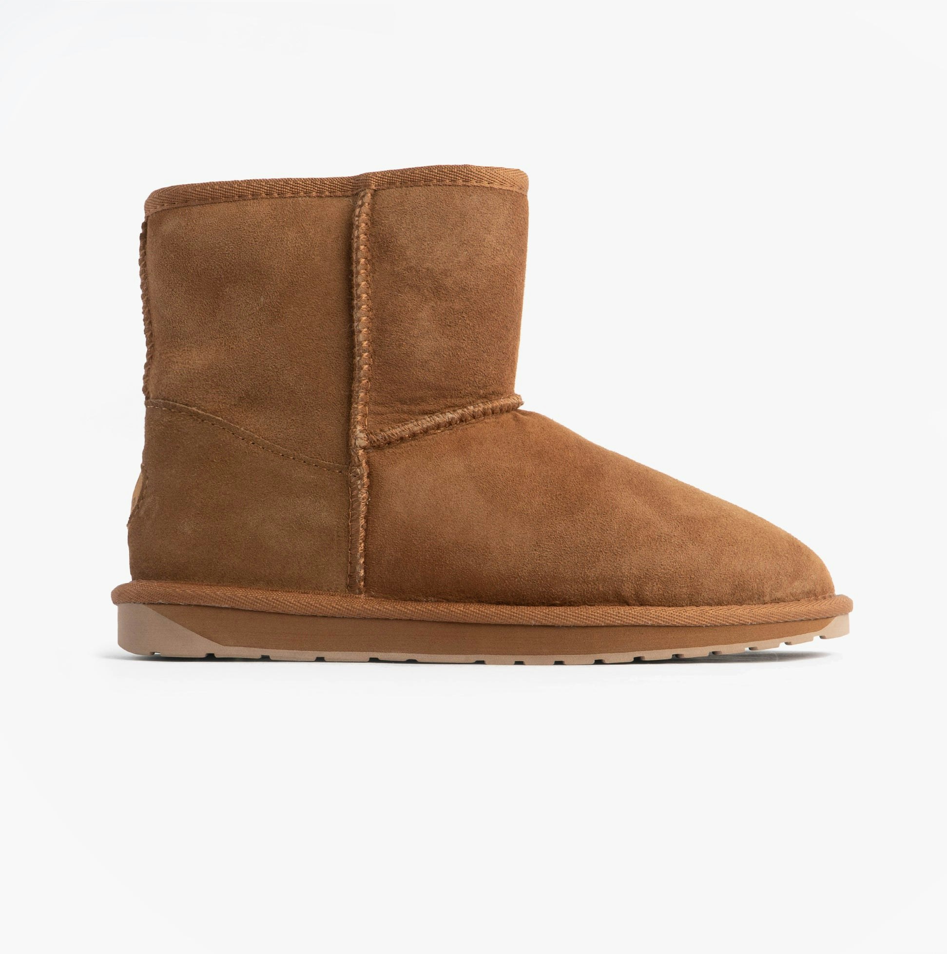 Emu Australia Women's Stinger Mini Sheepskin Boot Chestnut - Uk Size 4