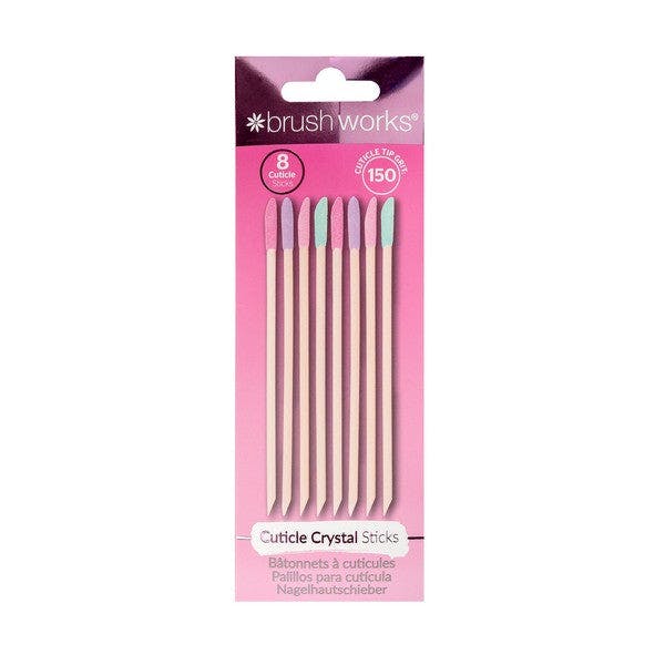 Brushworks Cuticle Crystal Sticks - 8 Pack - Image 4