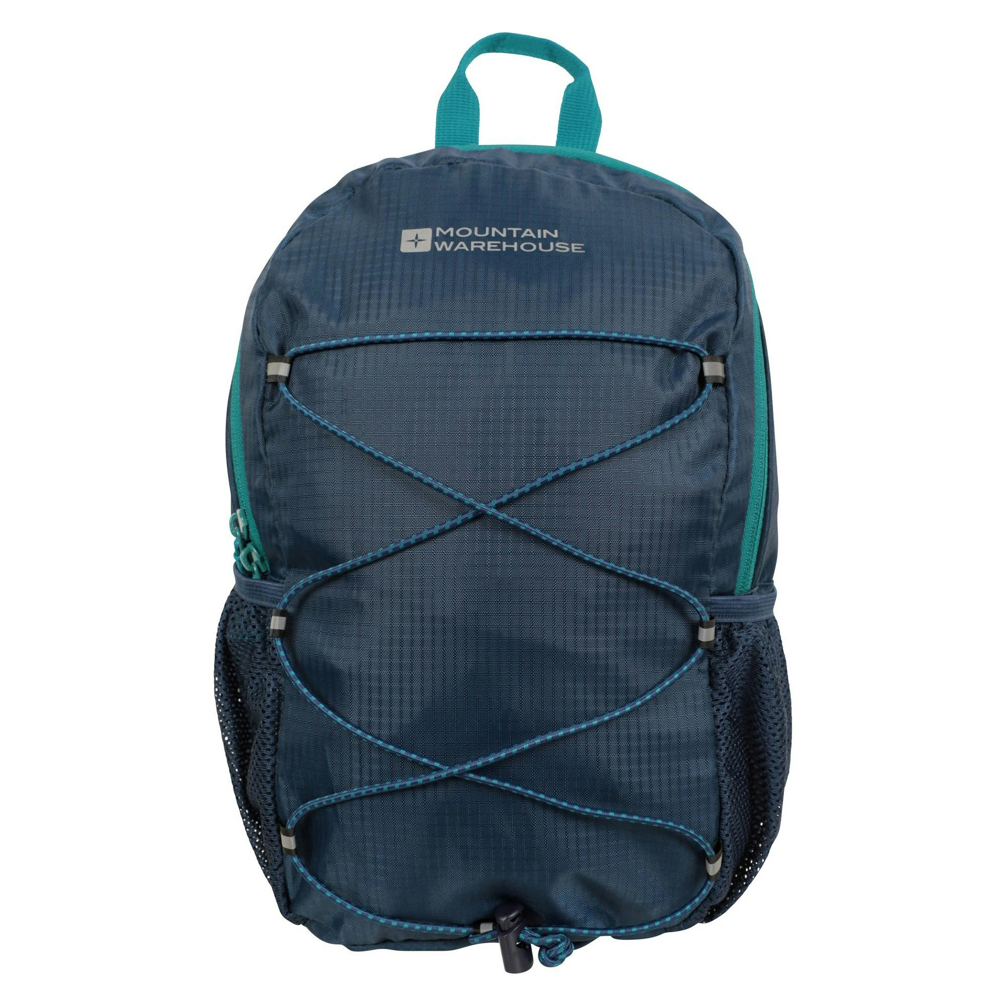 Mountain Warehouse Dark Trek 8L Backpack - Teal - One Size - Teal
