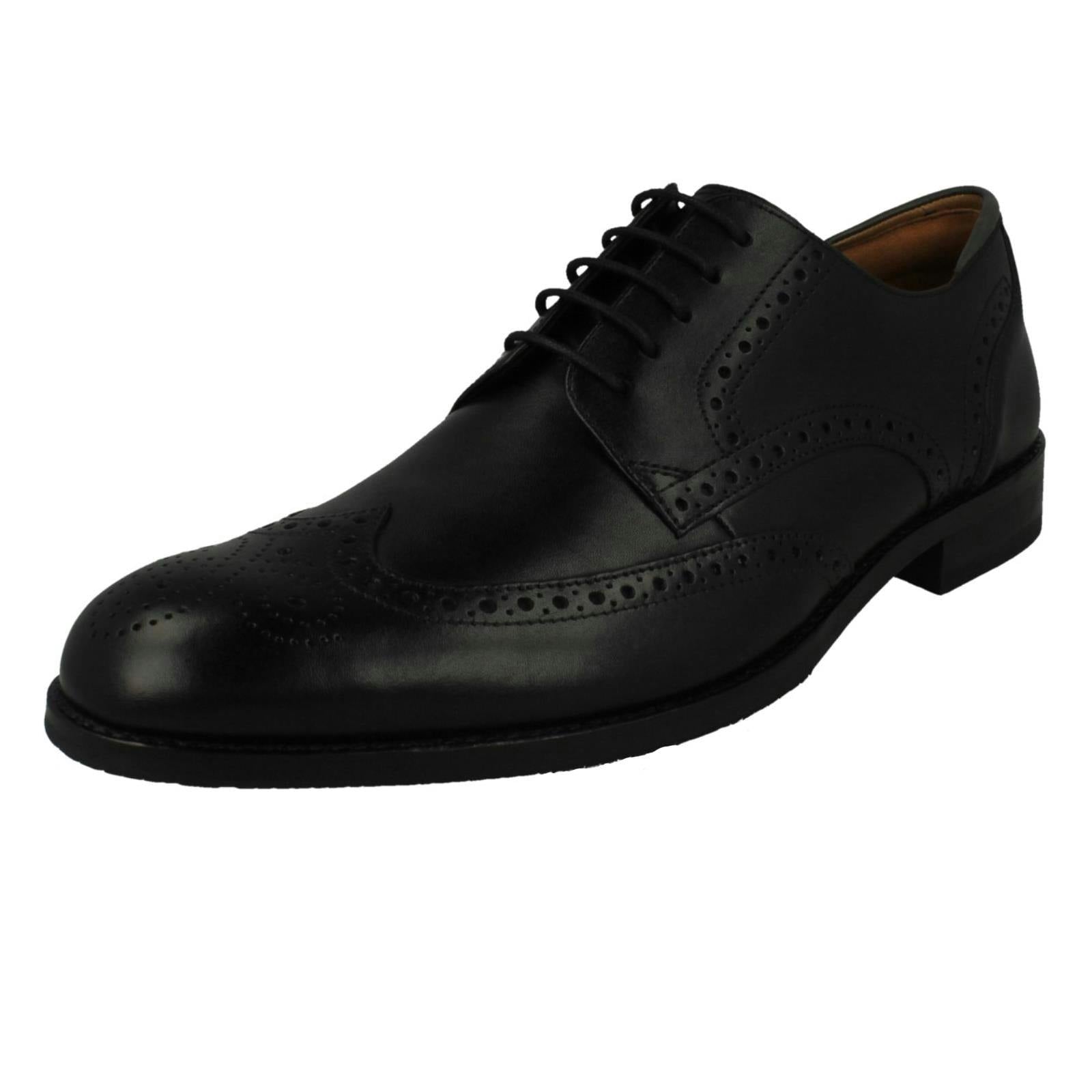 Clarks Men's Black Formal Lace Up Brogue Shoes Craftarlo Limit - Uk 8.5 - G