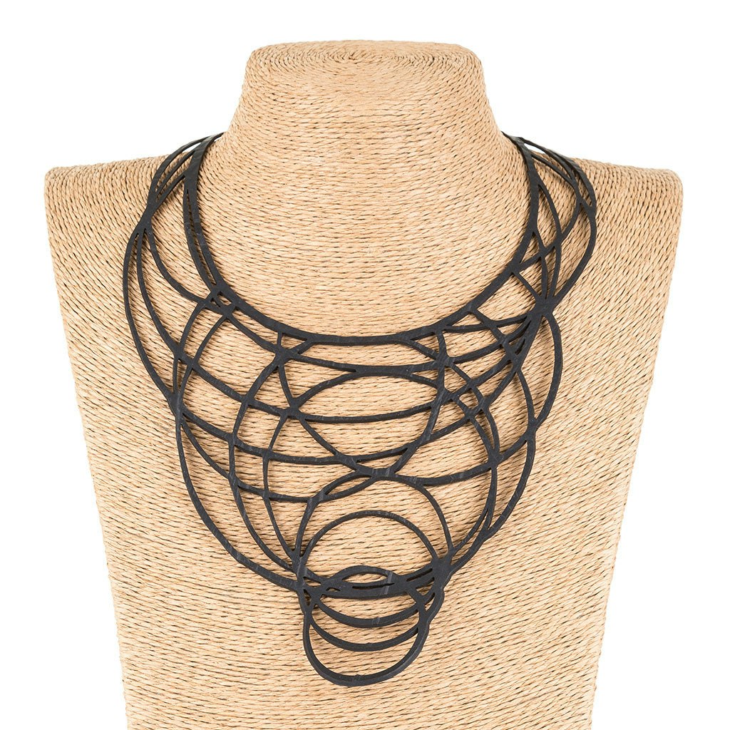 Paguro Kale Statement Circular Necklace