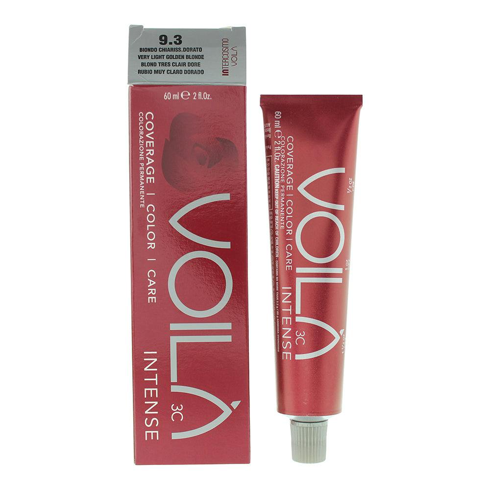 Intercosmo Voil? 3C Intense 9.3 Very Light Golden Blonde Hair Colour 60Ml - Image 4