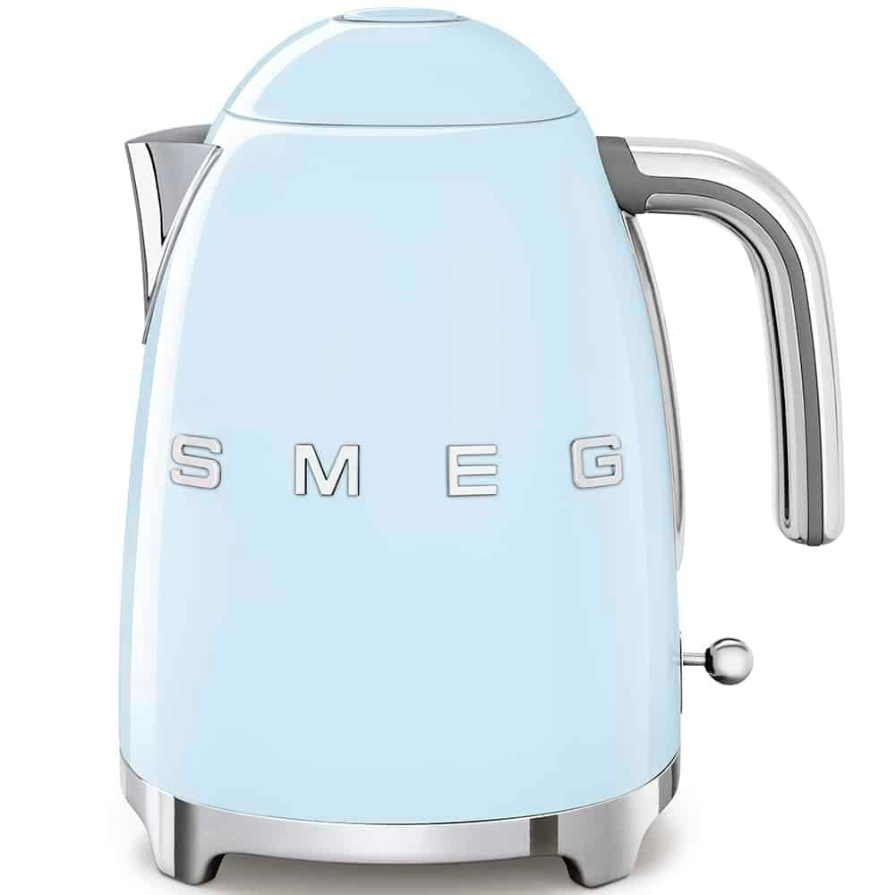 Smeg Blue Klf03 Retro Style Kettle 1.7 Litre - Pastel