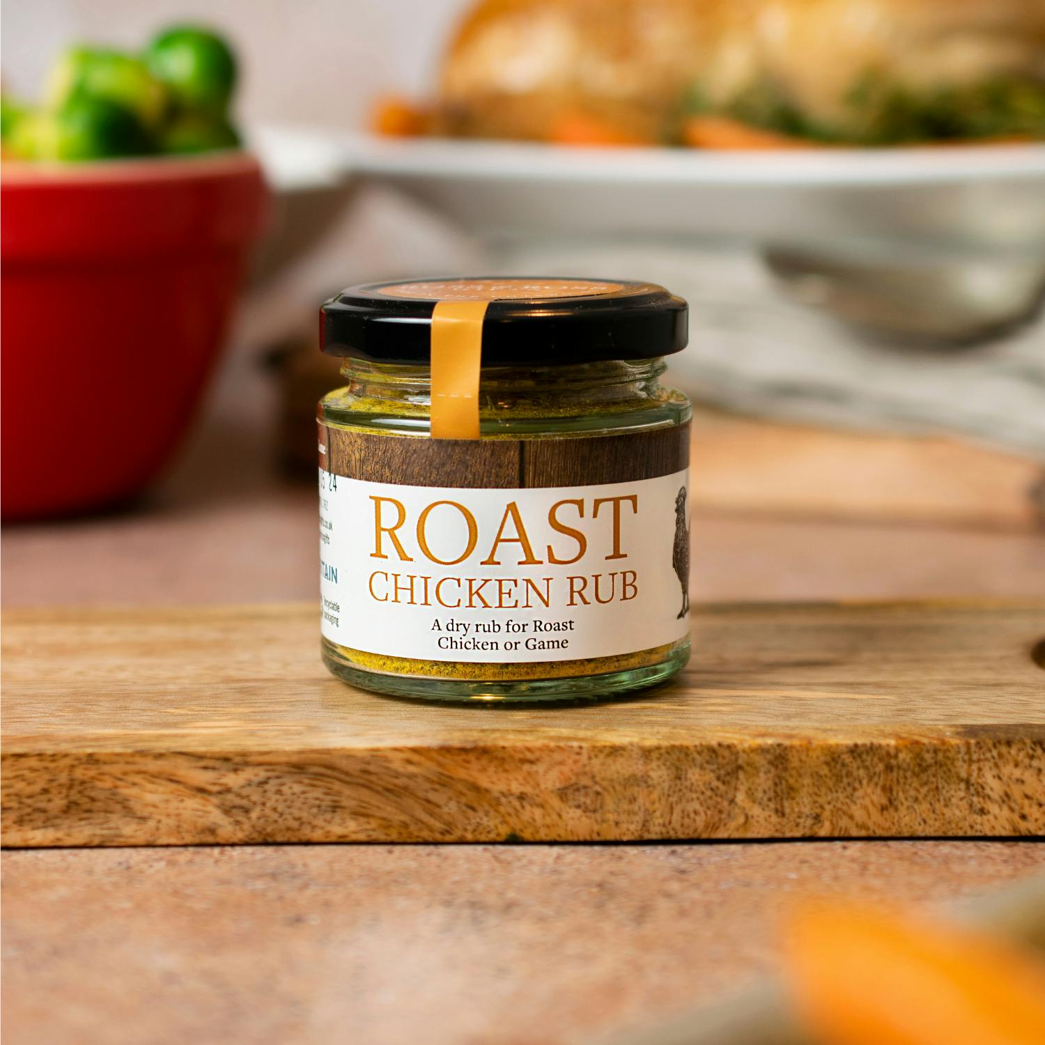 Ross & Ross Gifts Black Roast Chicken Seasoning Rub 50G