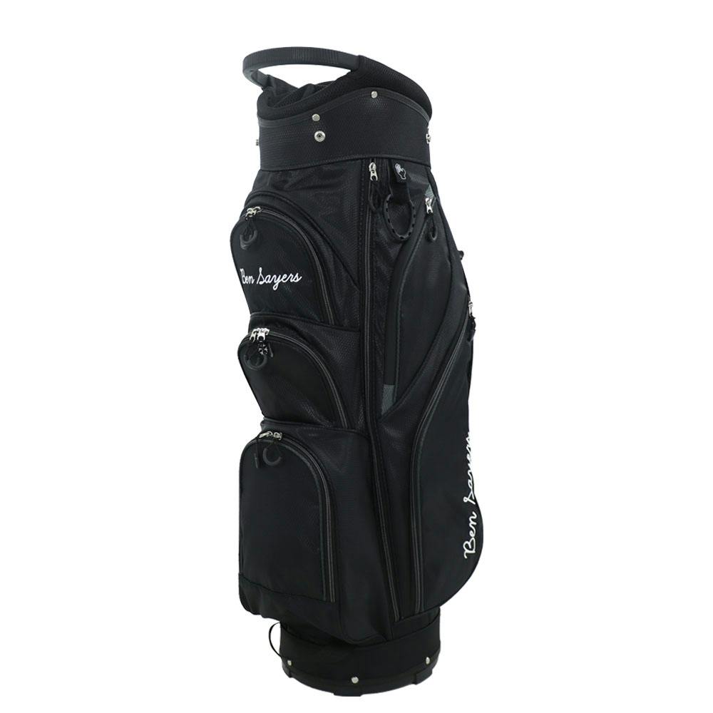 Ben Sayers Black/Grey 2025 Dlx Cart Bag