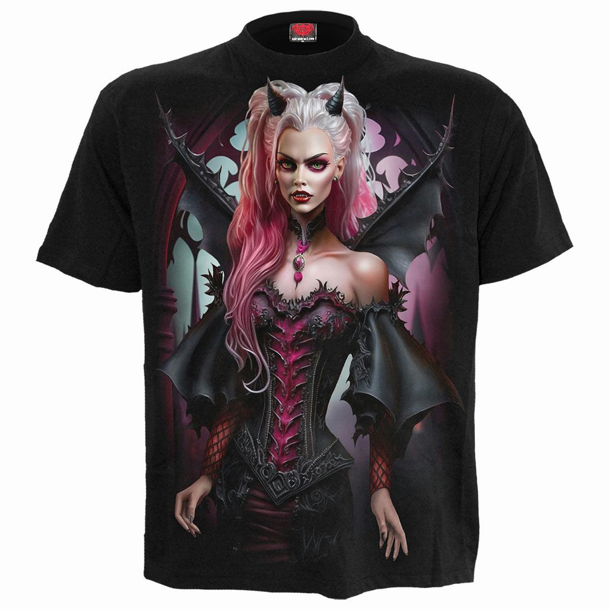 Spiral Direct Black The Antibarb - Front Print T-Shirt - 4XL - Digital - Digital