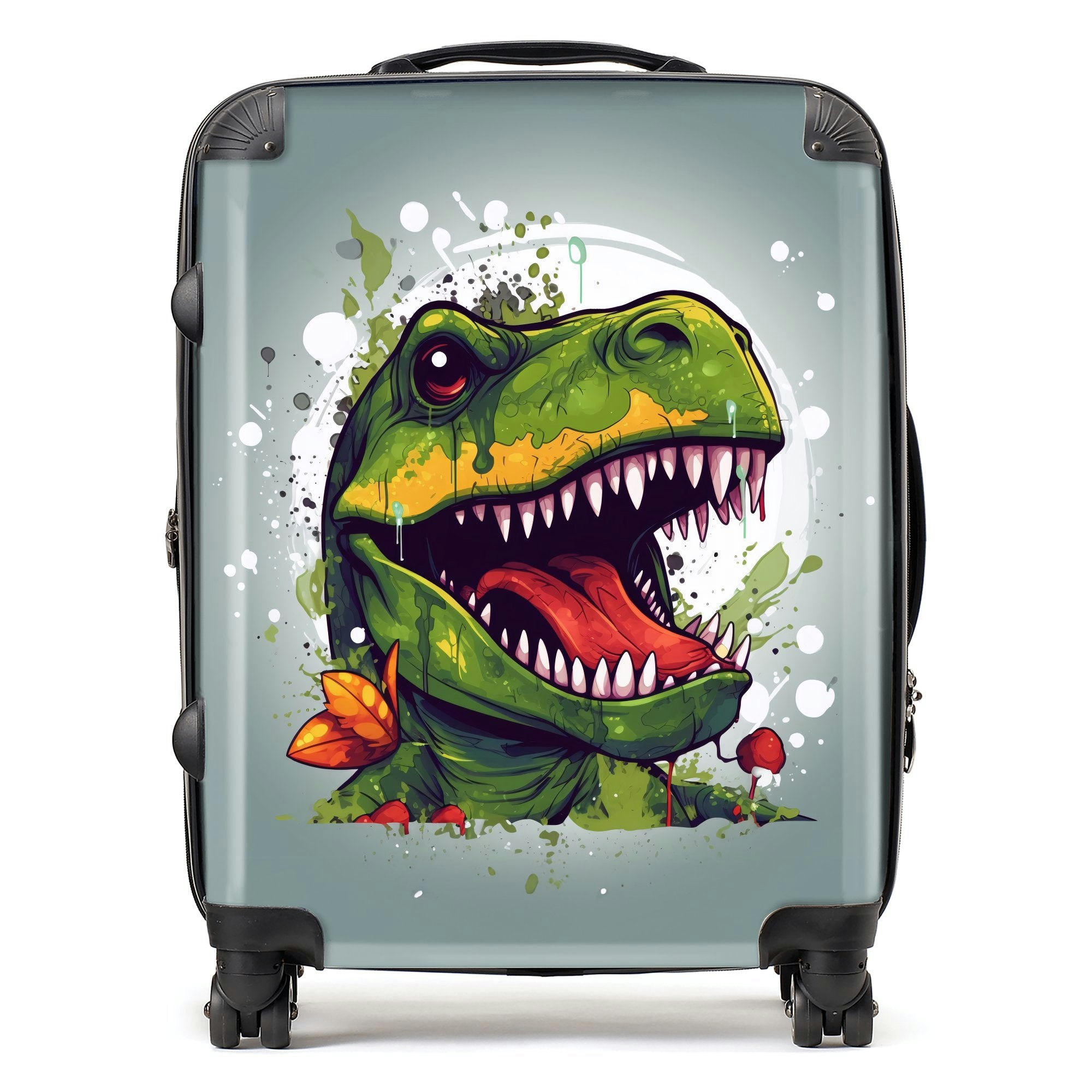 Warren Reed Laughing T-Rex Suitcase - Large