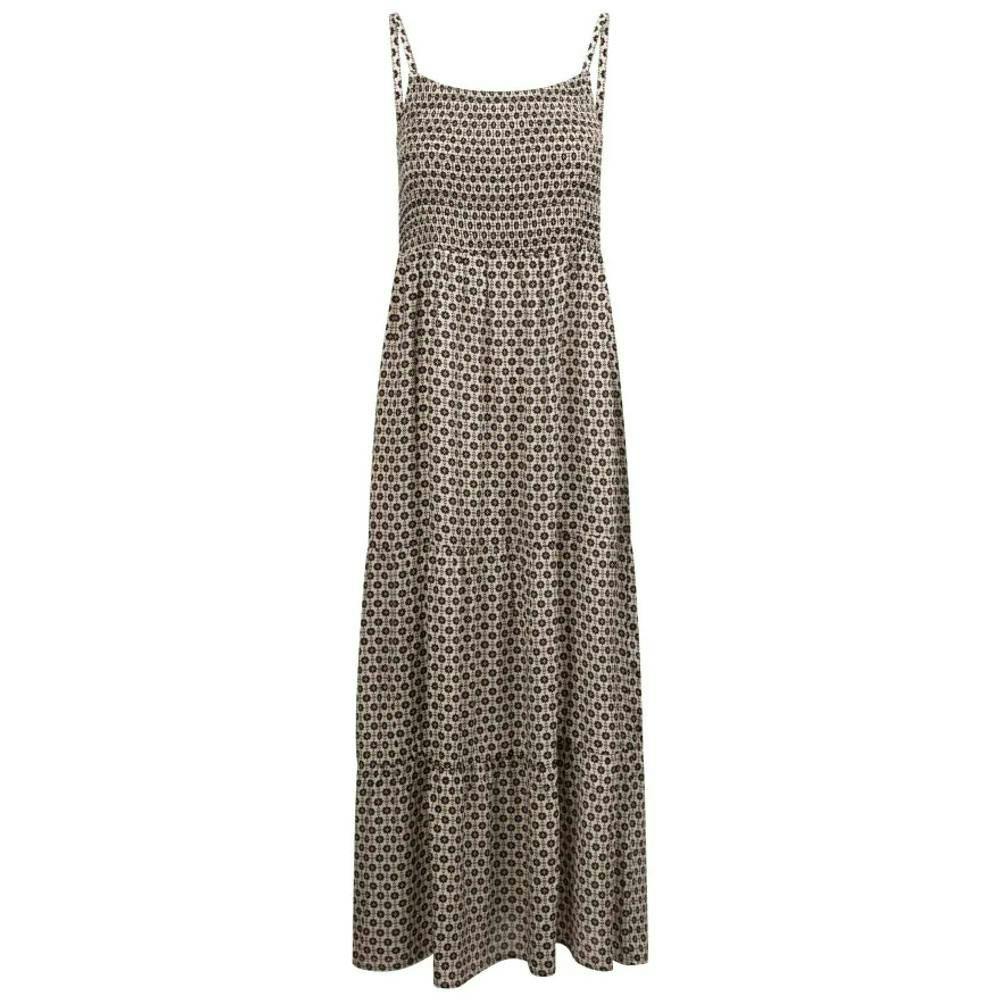 Trespass Women's Light / Selena Maxi Dress - Soft Stone - Soft Stone - M - 100% Viscose