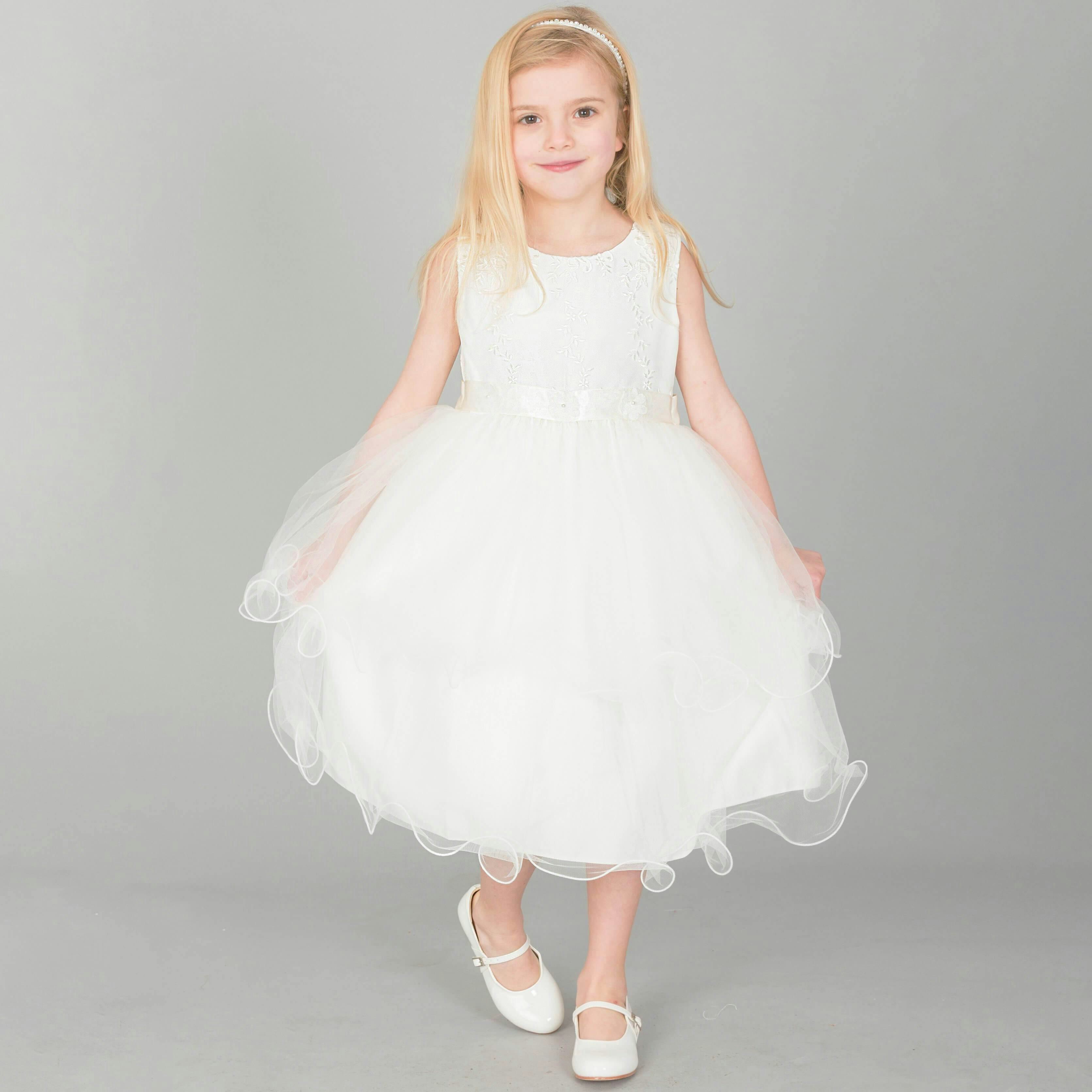 Visara Vivaki Ivory Visara Tiffany Dress - 18/24 Months