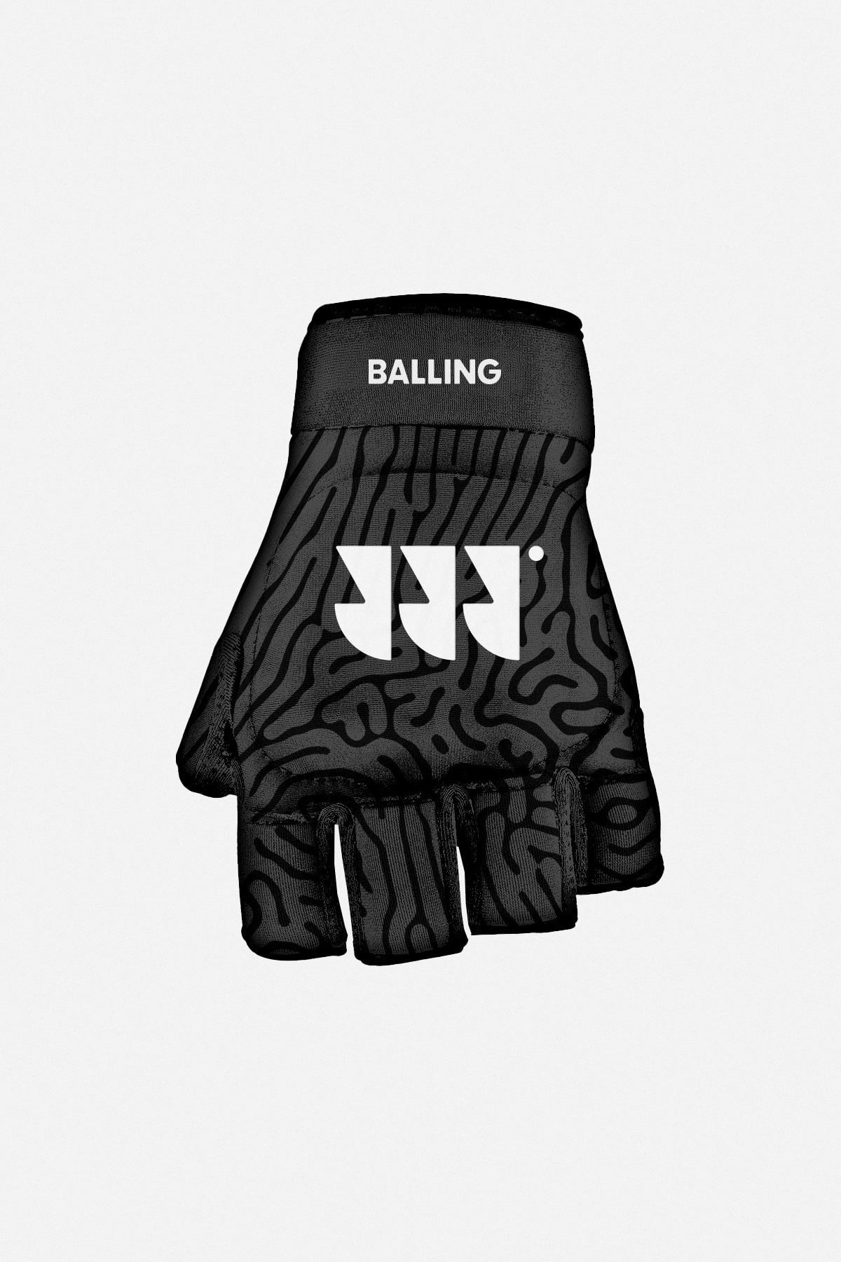 Balling Black Venture2 Short Glove - Xxs
