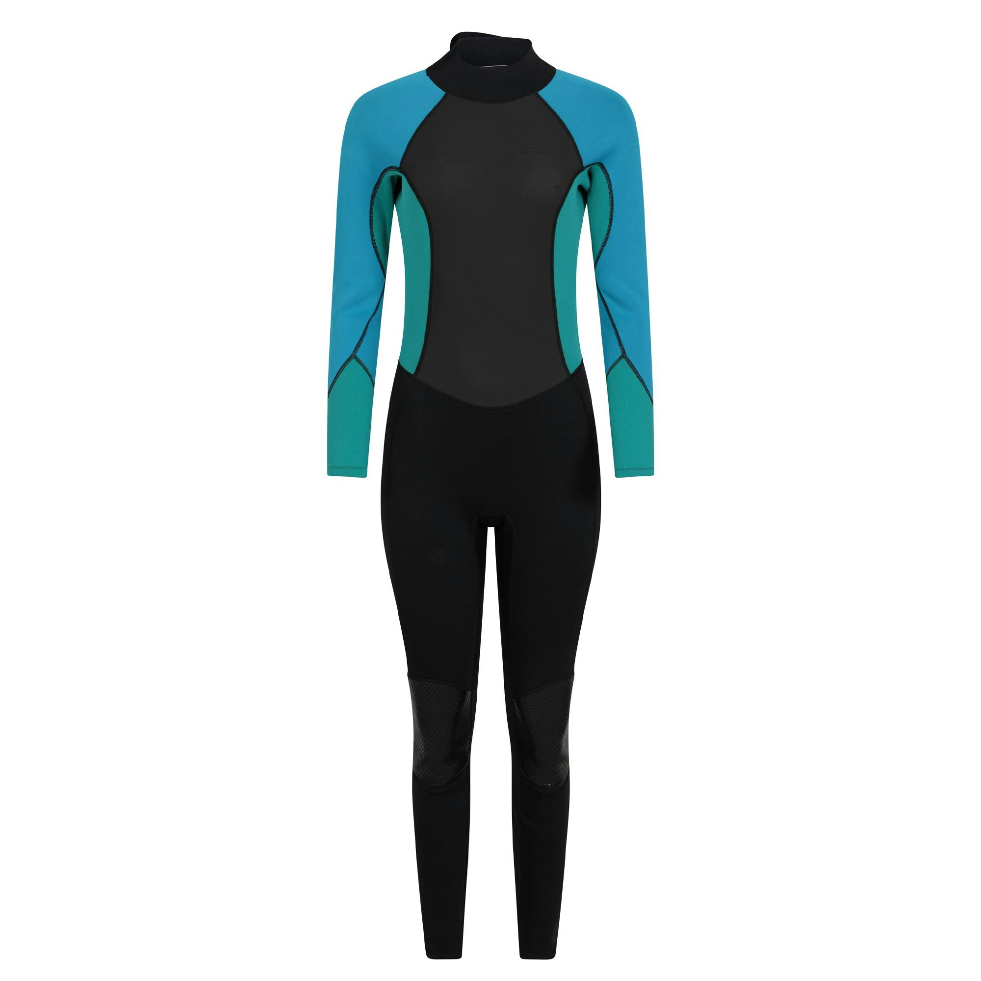 Mountain Warehouse Women's Dark / Full Wetsuit - Teal - 12 Uk - 14 Uk - Teal