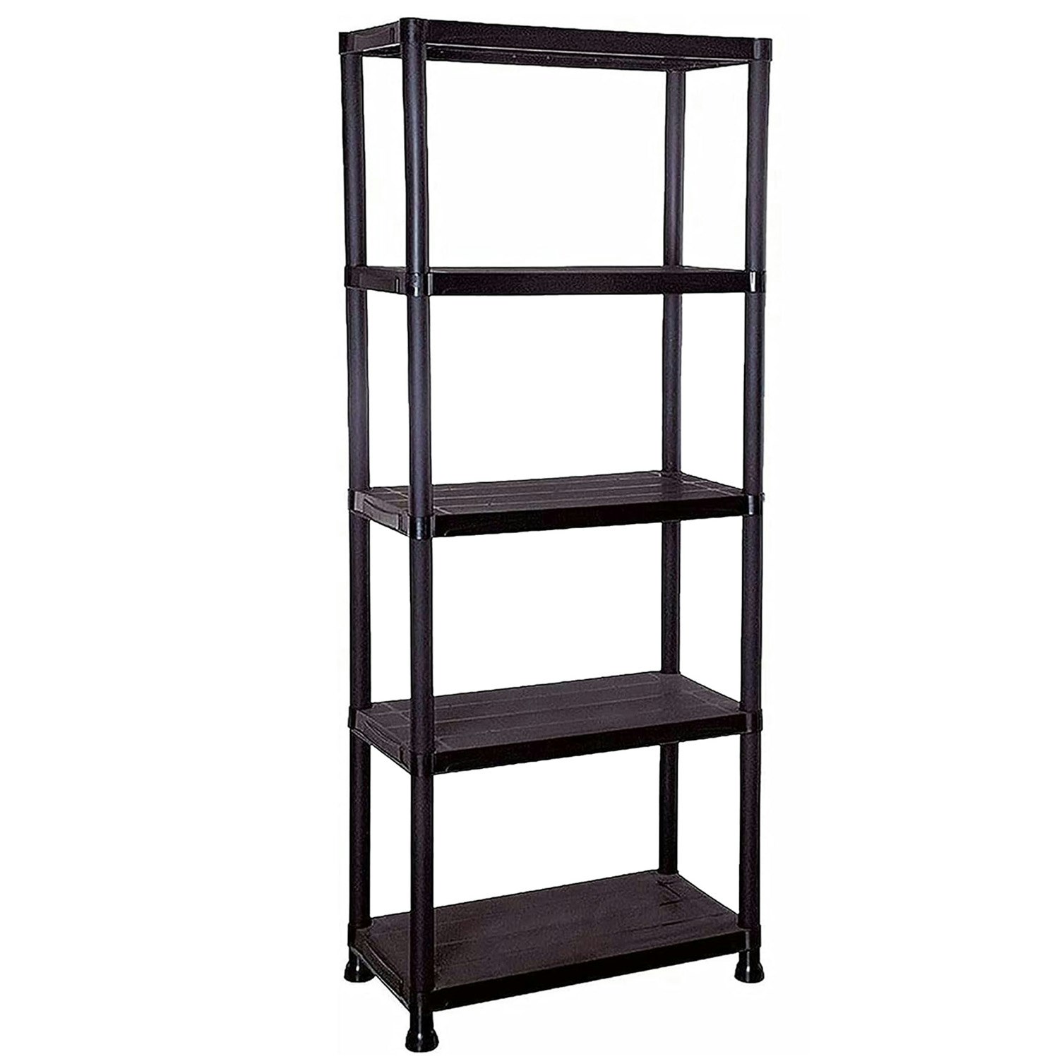 Storm Trading Group 5 Tier Plastic Shelving Units Great For Storage Home & Garage