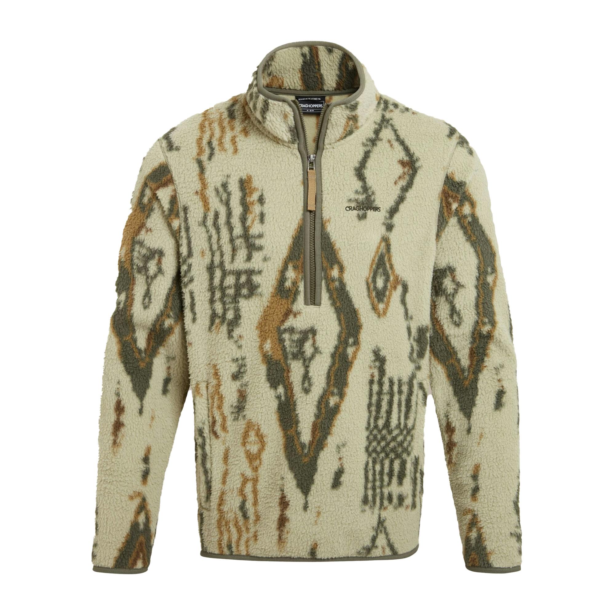 Craghoppers Men's Tatton Ii Half Zip Fleece - Bayleaf - Xxl - Bayleaf - 100% Recycled Polyester