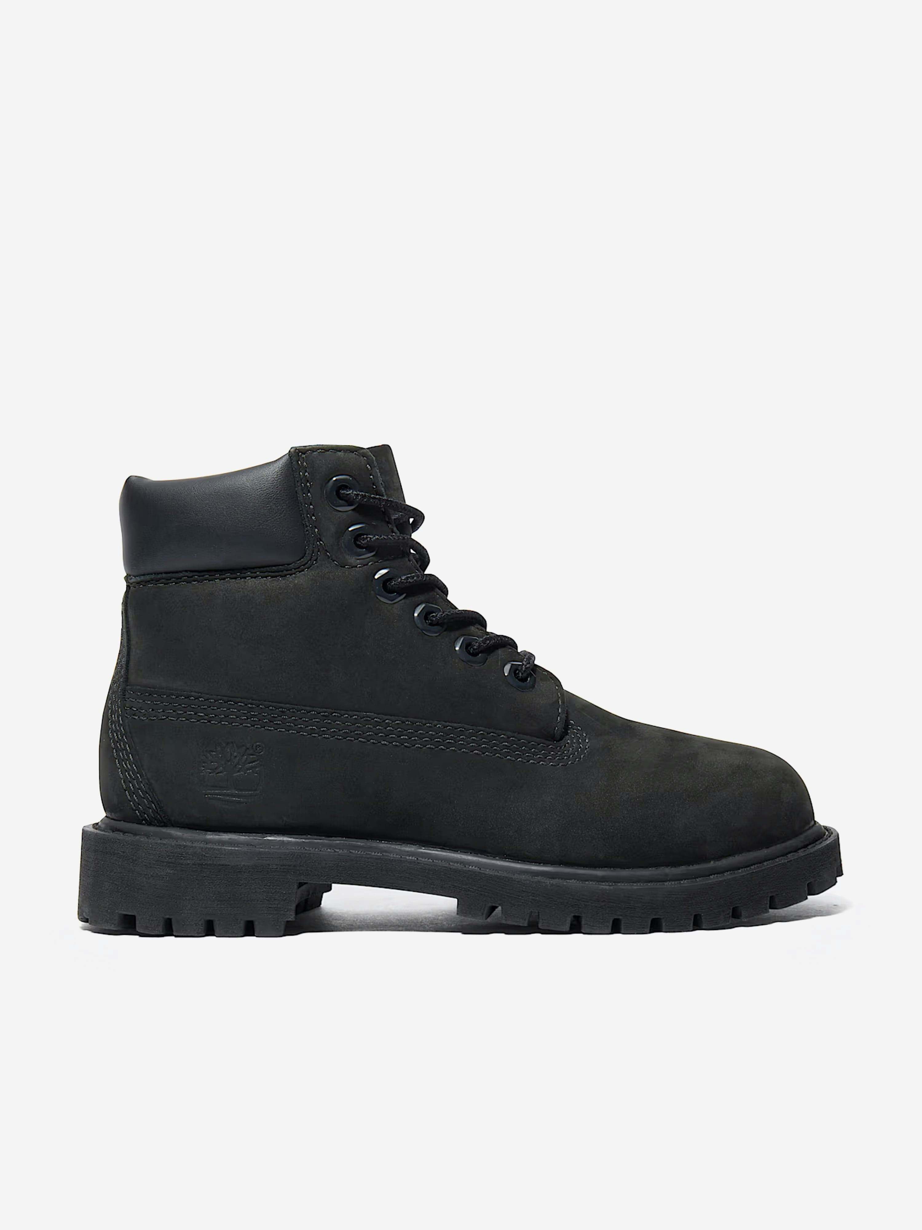 Timberland Black Kids Premium 6 Inch Lace Up Waterproof Boots In - Eu 34 Uk 1.5 Us 2