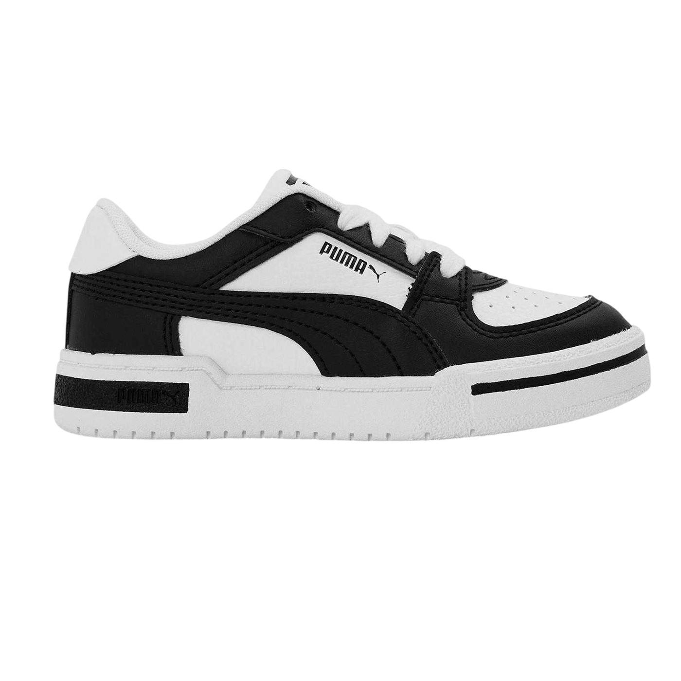 Puma Black/White Kids Ca Pro Classic Low Trainers - 1 Uk - 100% Mixed