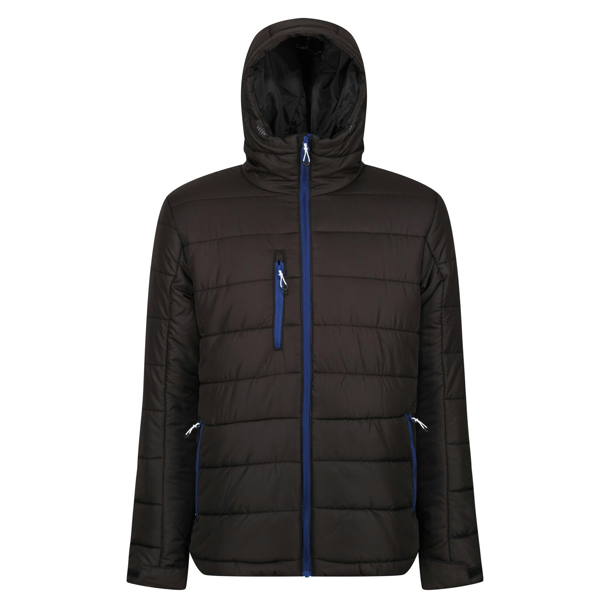 Regatta Men's Black Professional Thermal Padded Jacket - /New Royal - Xl - /New Royal - 100% Polyester