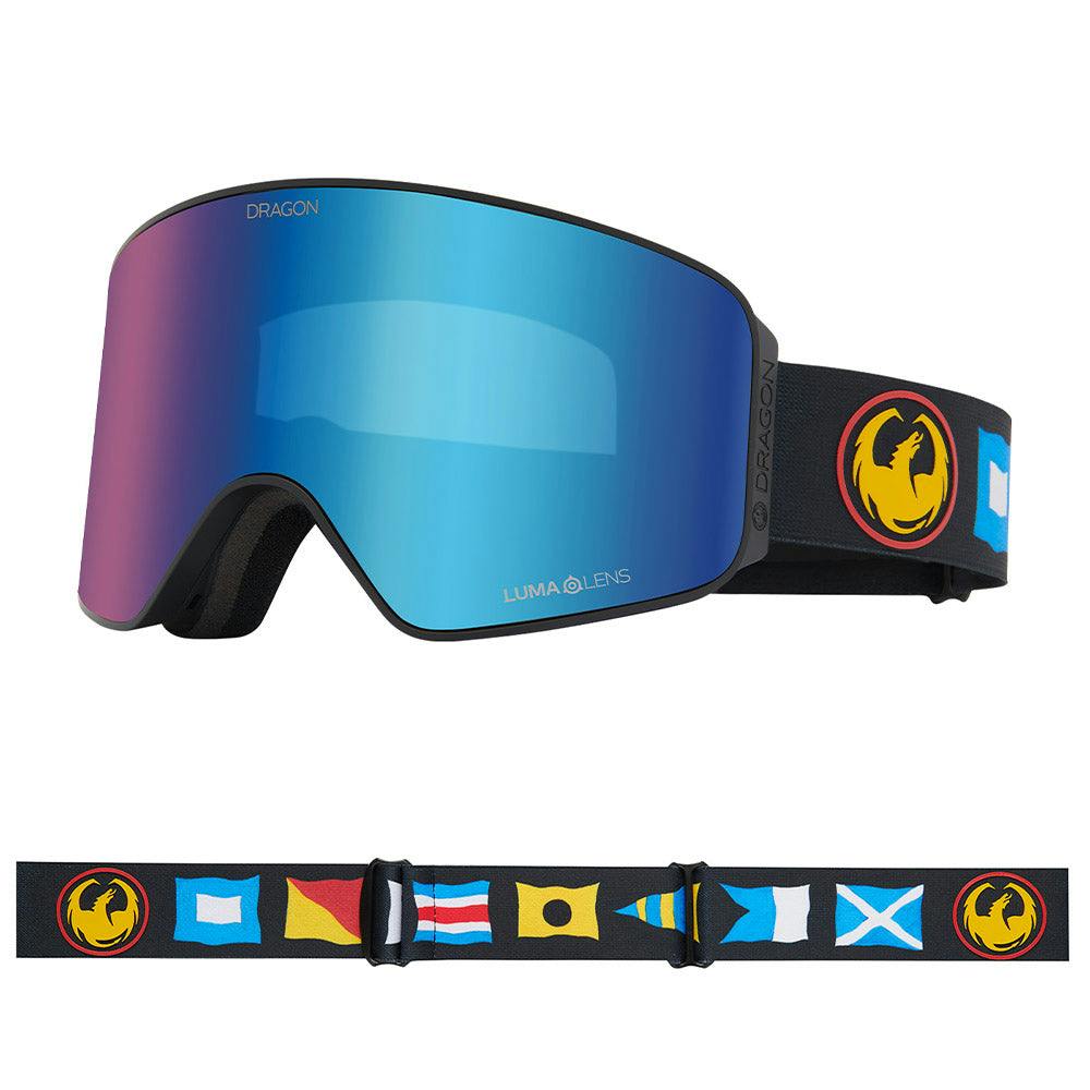 Dragon Blue/Amber Nfx Mag Otg - Danny Davis Signature 2025 With Lumalens Ionized & Lumalens Lens - Medium Fit